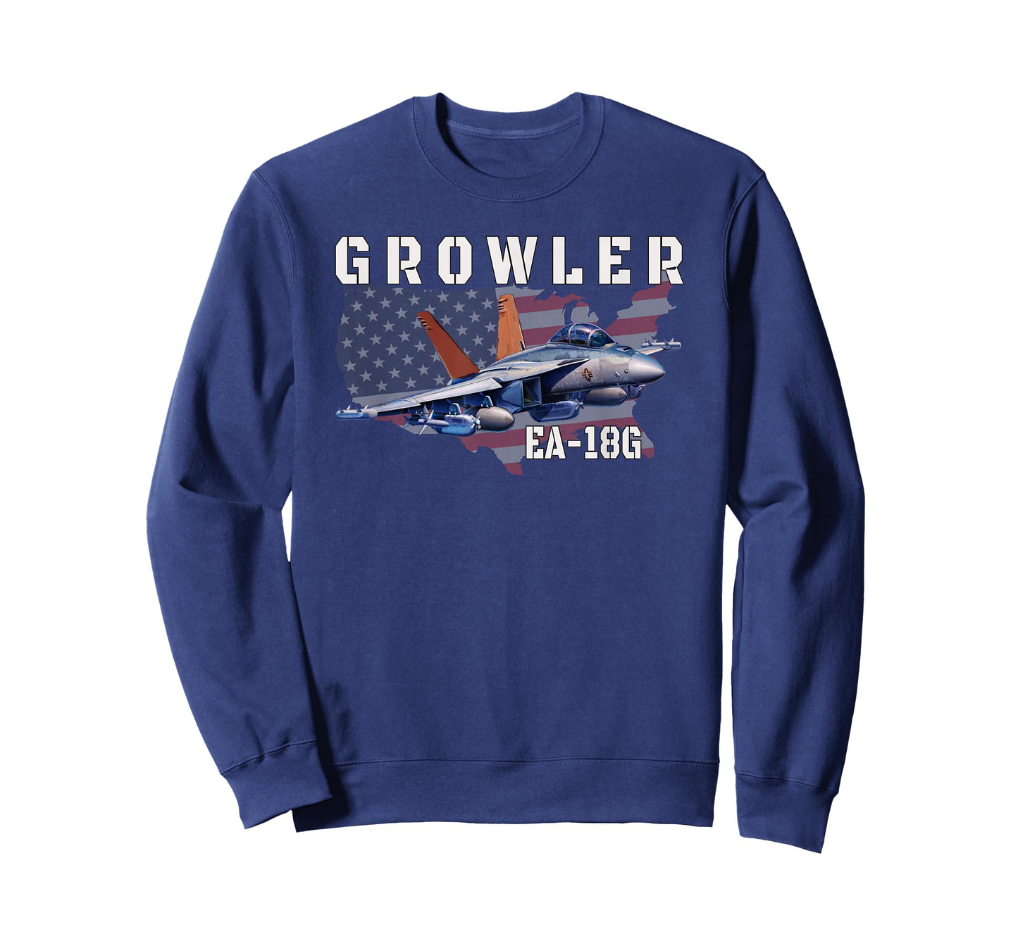 EA-18G Growler Electronic Warfare Aircraft Military Aviation T-Shirt
