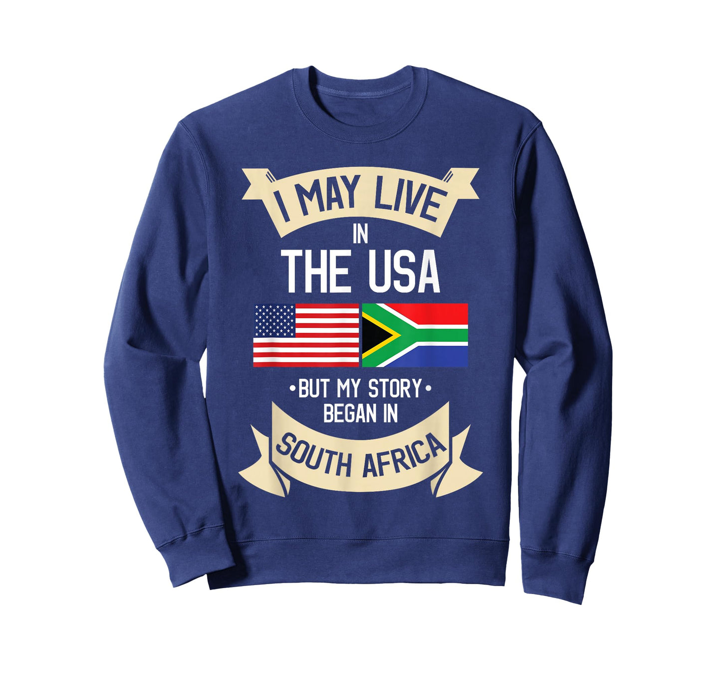 South Africa American Flag USA South African Roots Gifts Women Girls Kids Men T-Shirt