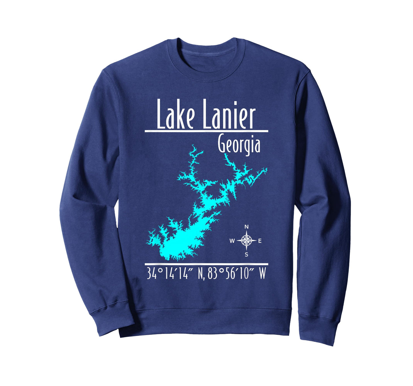 Modern Lake Lanier, Georgia T-Shirt