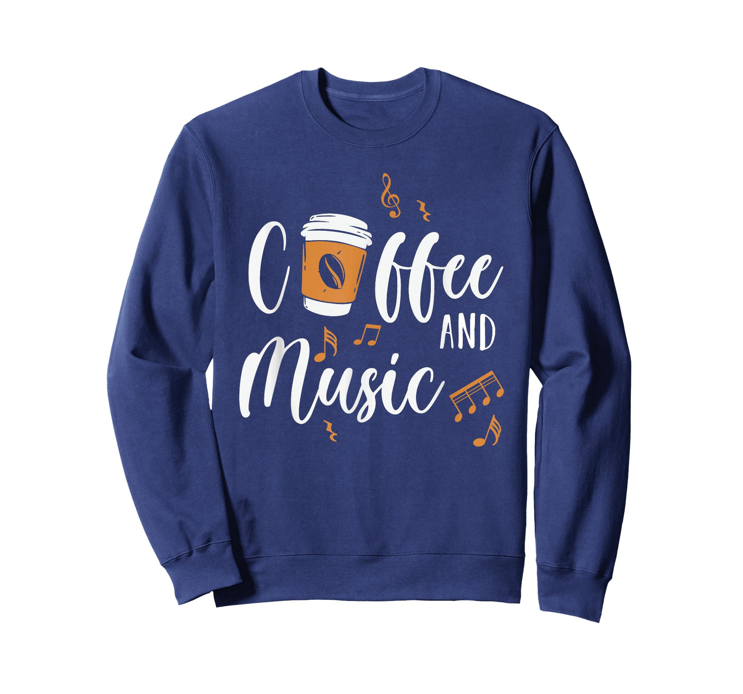Caffeine Lover Music Makes Happy Coffee And Music T-Shirt