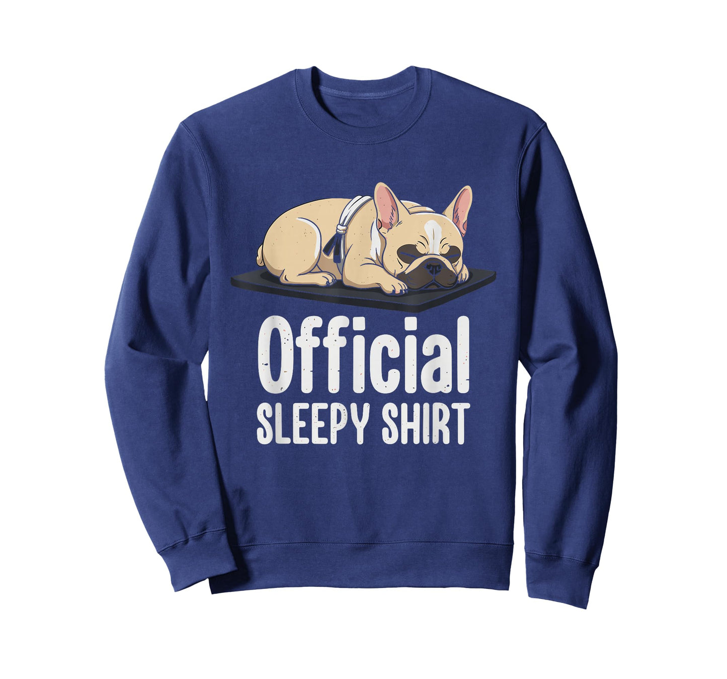 Sleepy French Bulldog Funny Dog Lovers Men Women Kids T-Shirt