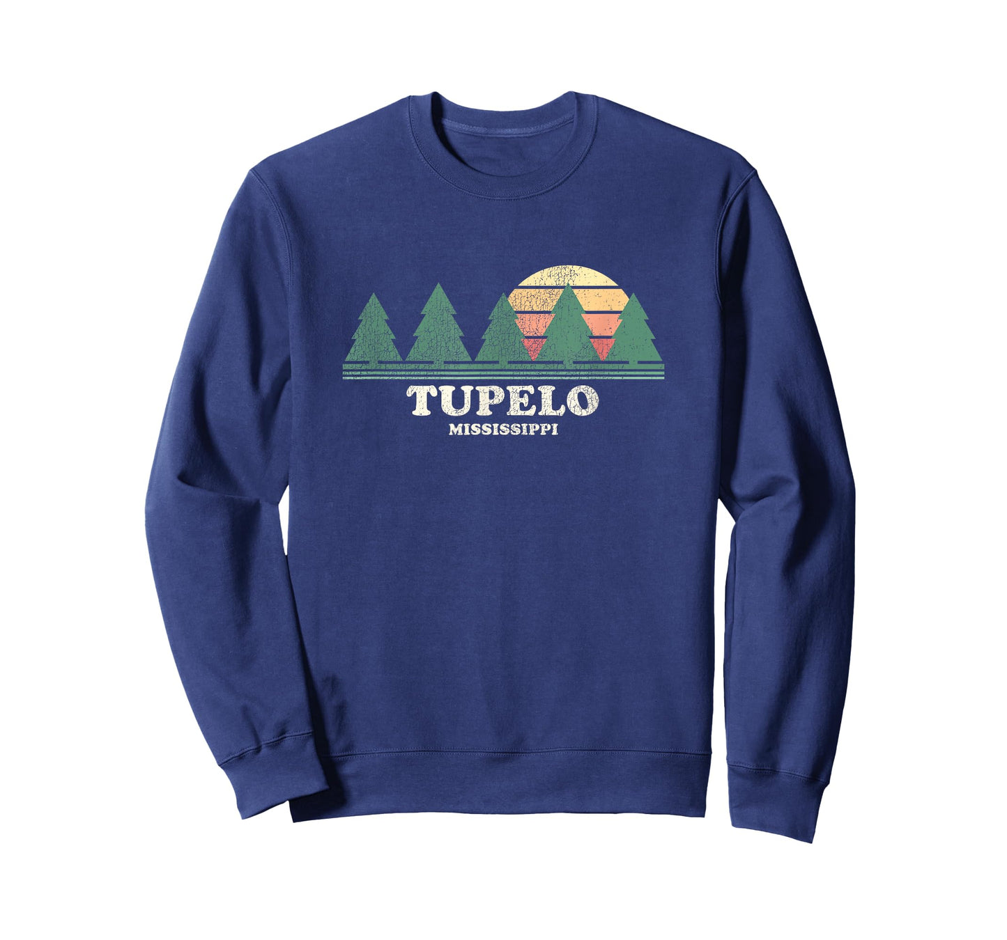 Tupelo MS Vintage Throwback Tee Retro 70s Design T-Shirt