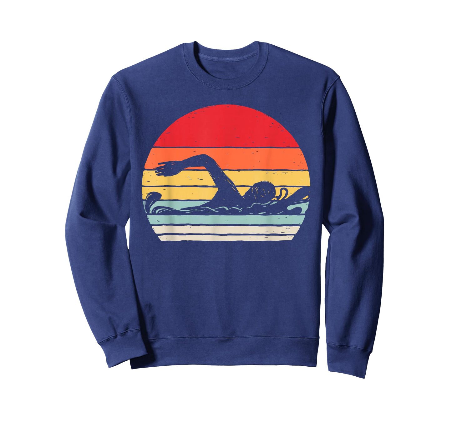 Vintage Retro Swimming Shirt Swimmer Gift T-Shirt