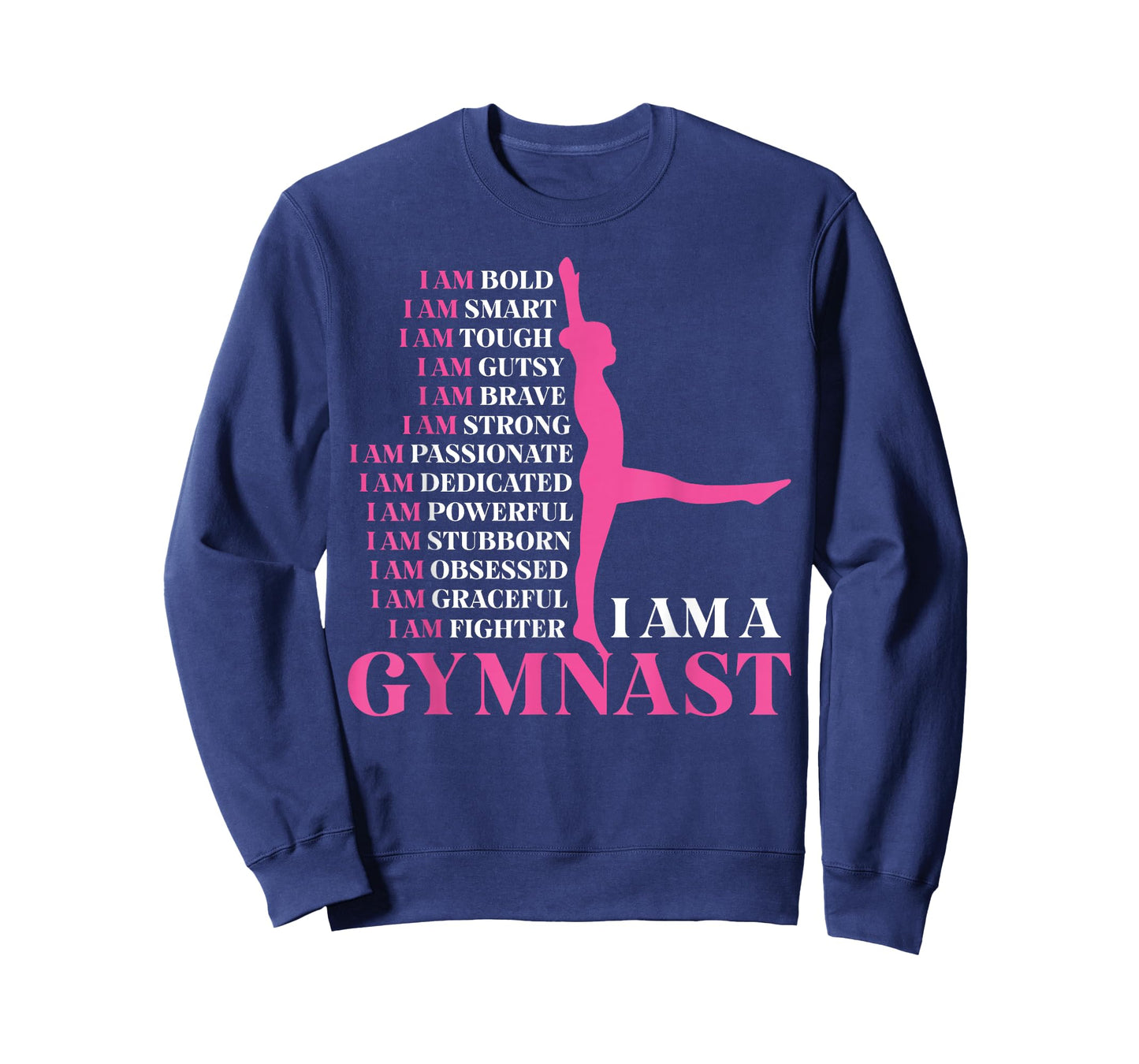 I Am A Gymnast Gymnastics Girls Boys Women Men Retro Sports T-Shirt