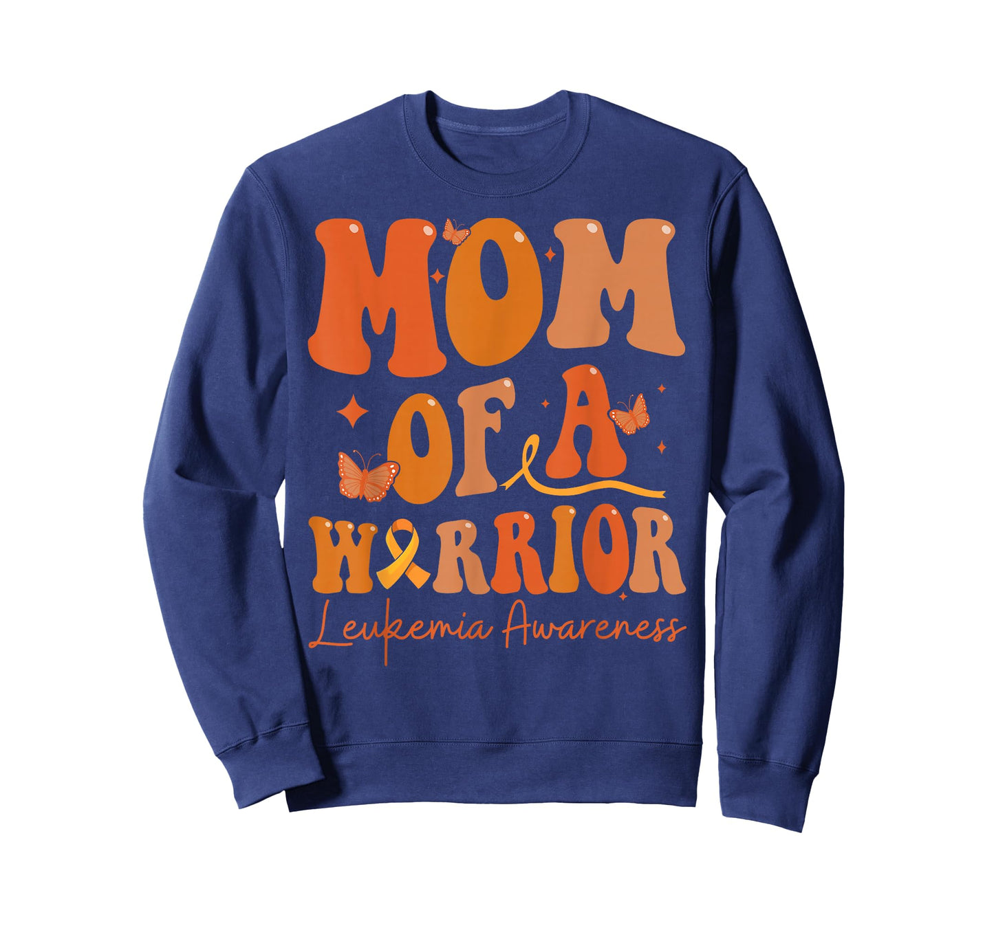 Mom Of A Warrior Leukemia Awareness Family Matching T-Shirt