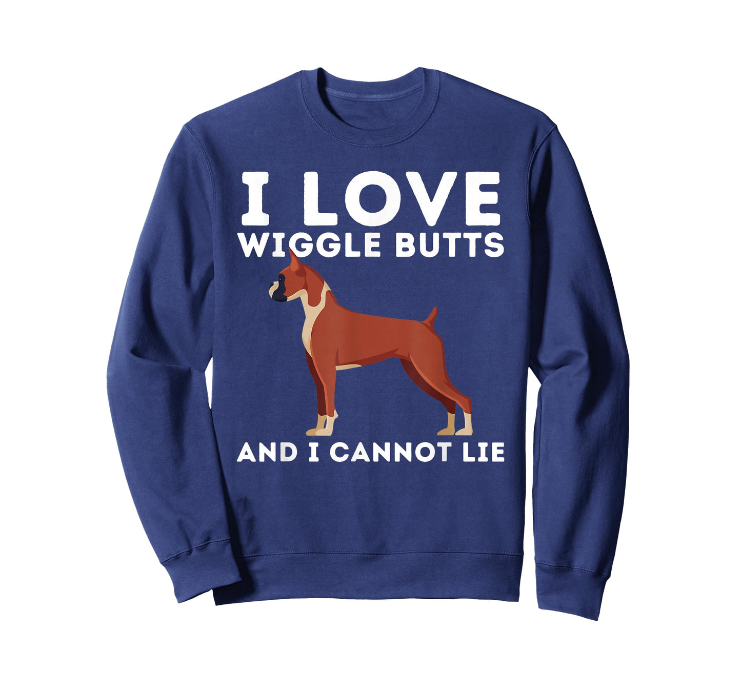 I Love Wiggle Butts And I Cannot Lie German Boxer Dog Owner T-Shirt
