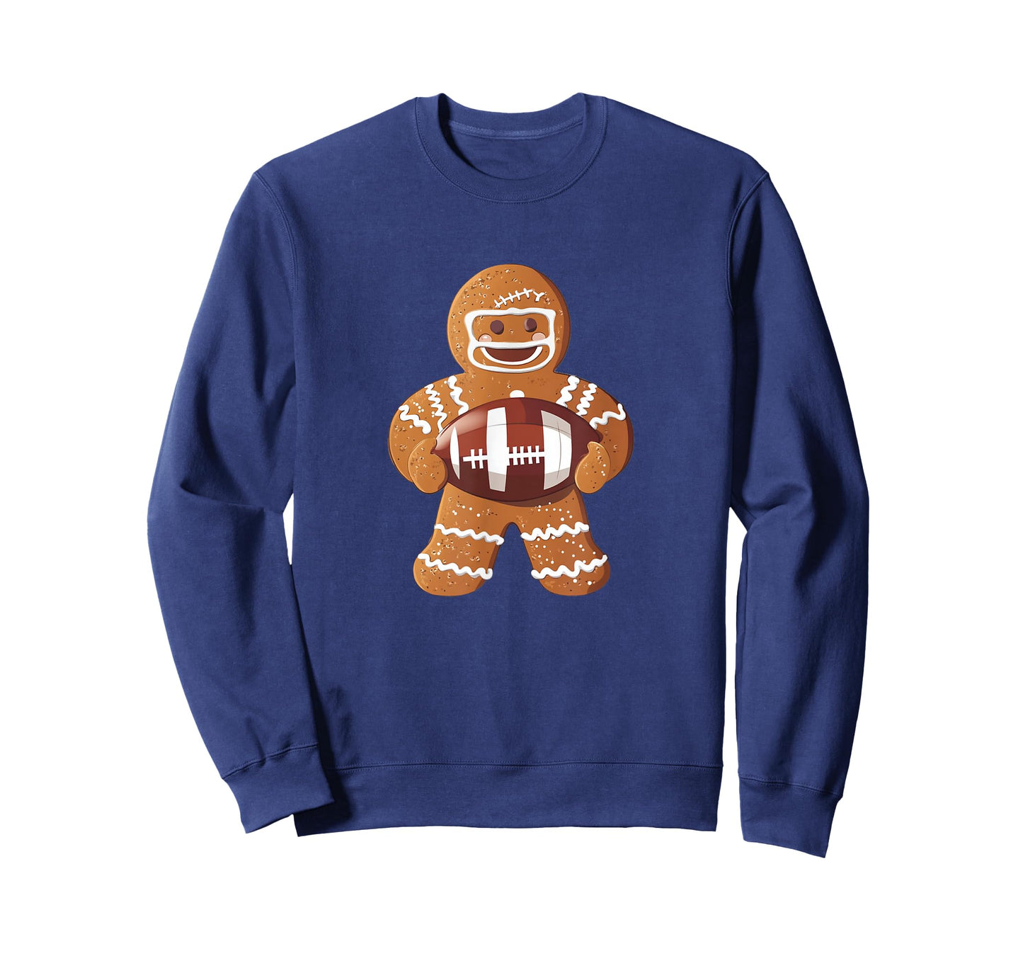 Touchdown Sweetness with This Gingerbread Football Player T-Shirt