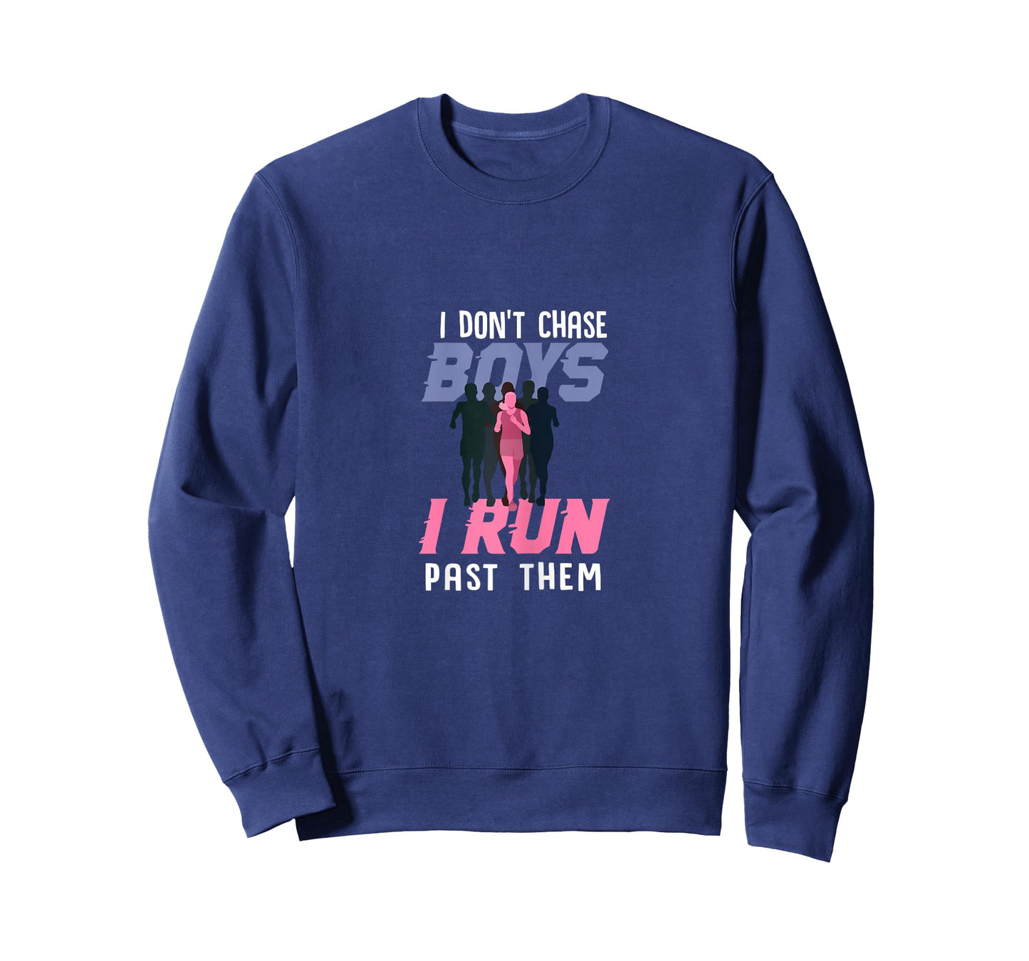 Funny I Dont Chase Boys XC Cross Country Running Gift Women T-Shirt