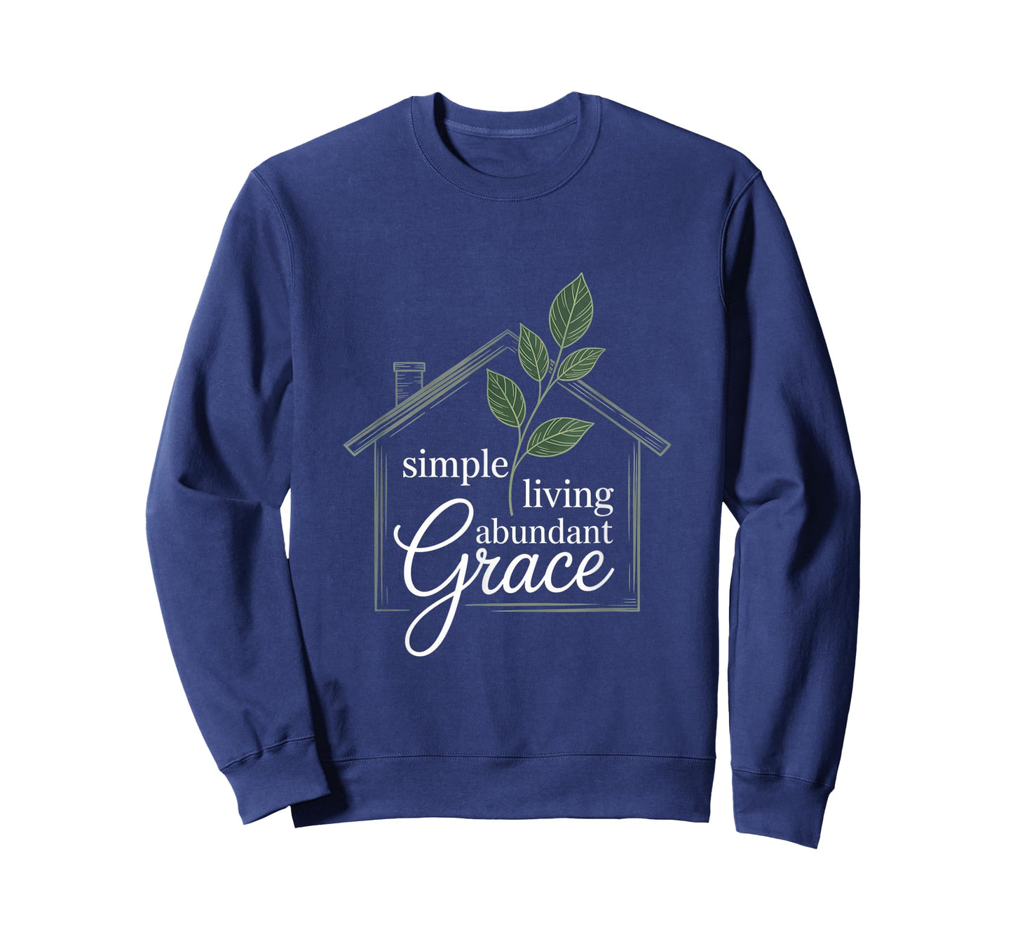 Christian Simple Living Abundant Grace Faithful Journey T-Shirt