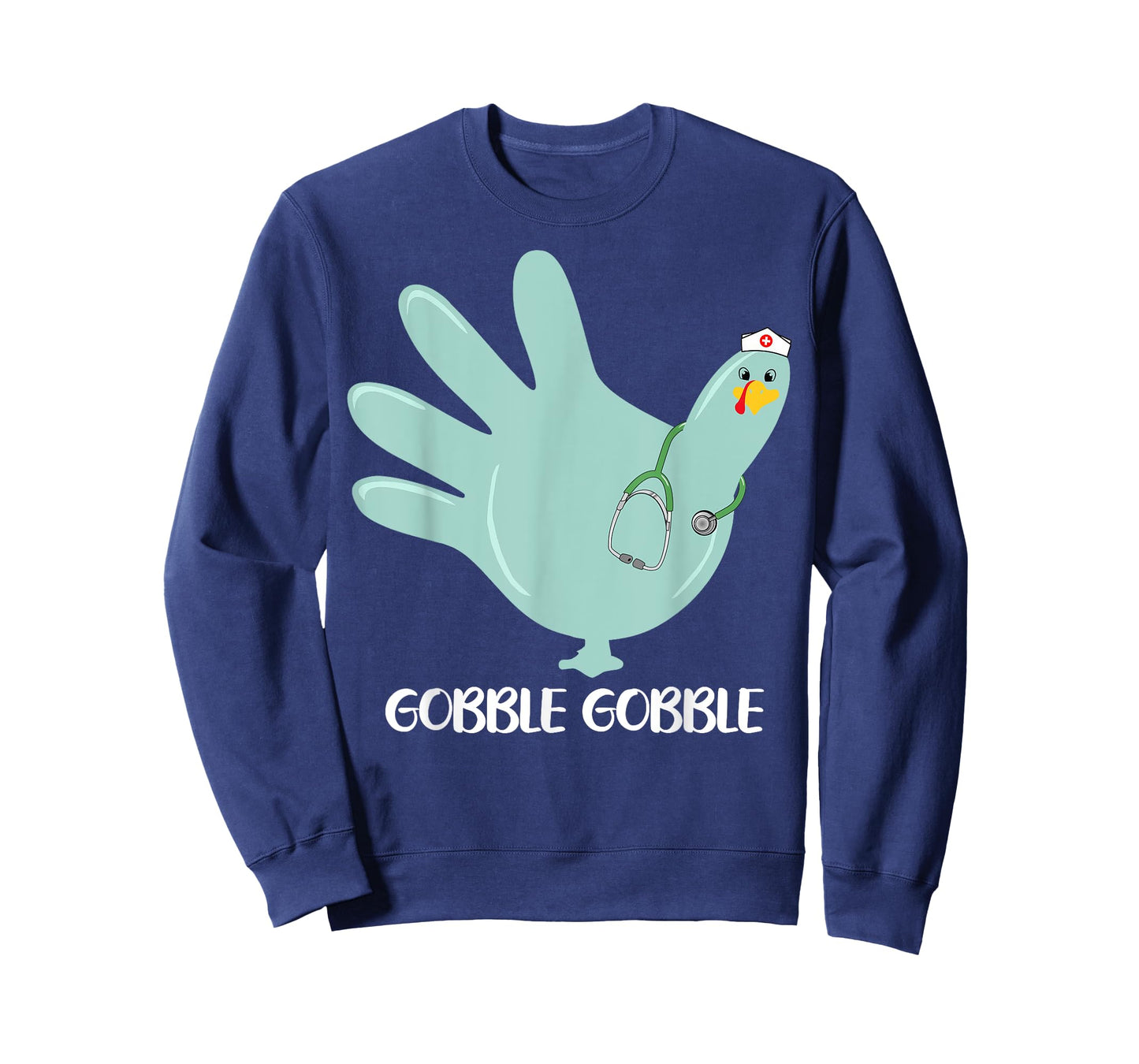 Turkey Gloves Gobble Thankful Nurse Thanksgiving 5 T-Shirt