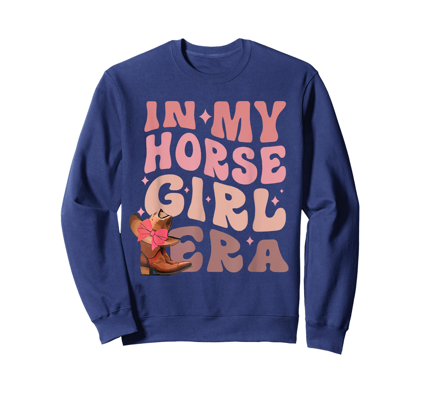 In My Horse Girl Era Cowgirl Western Rodeo Groovy T-Shirt