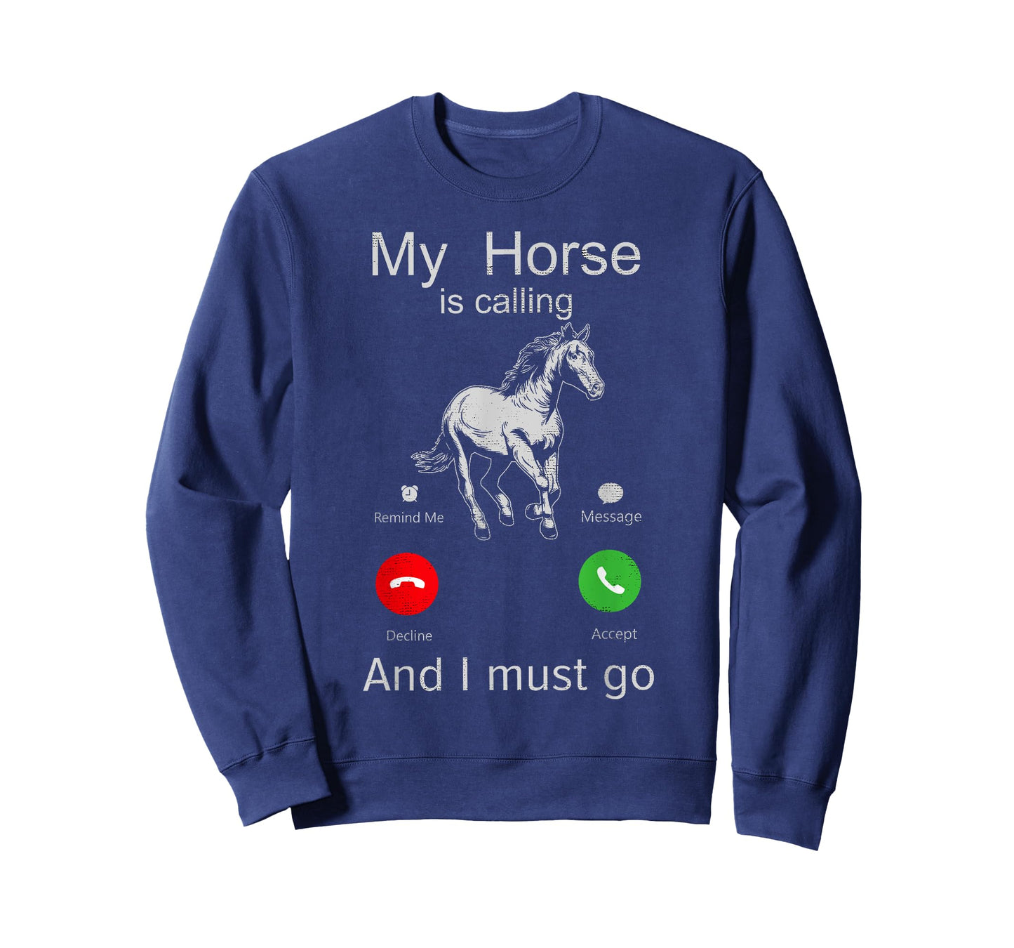My horse is calling And i must go My horse is racing and I T-Shirt