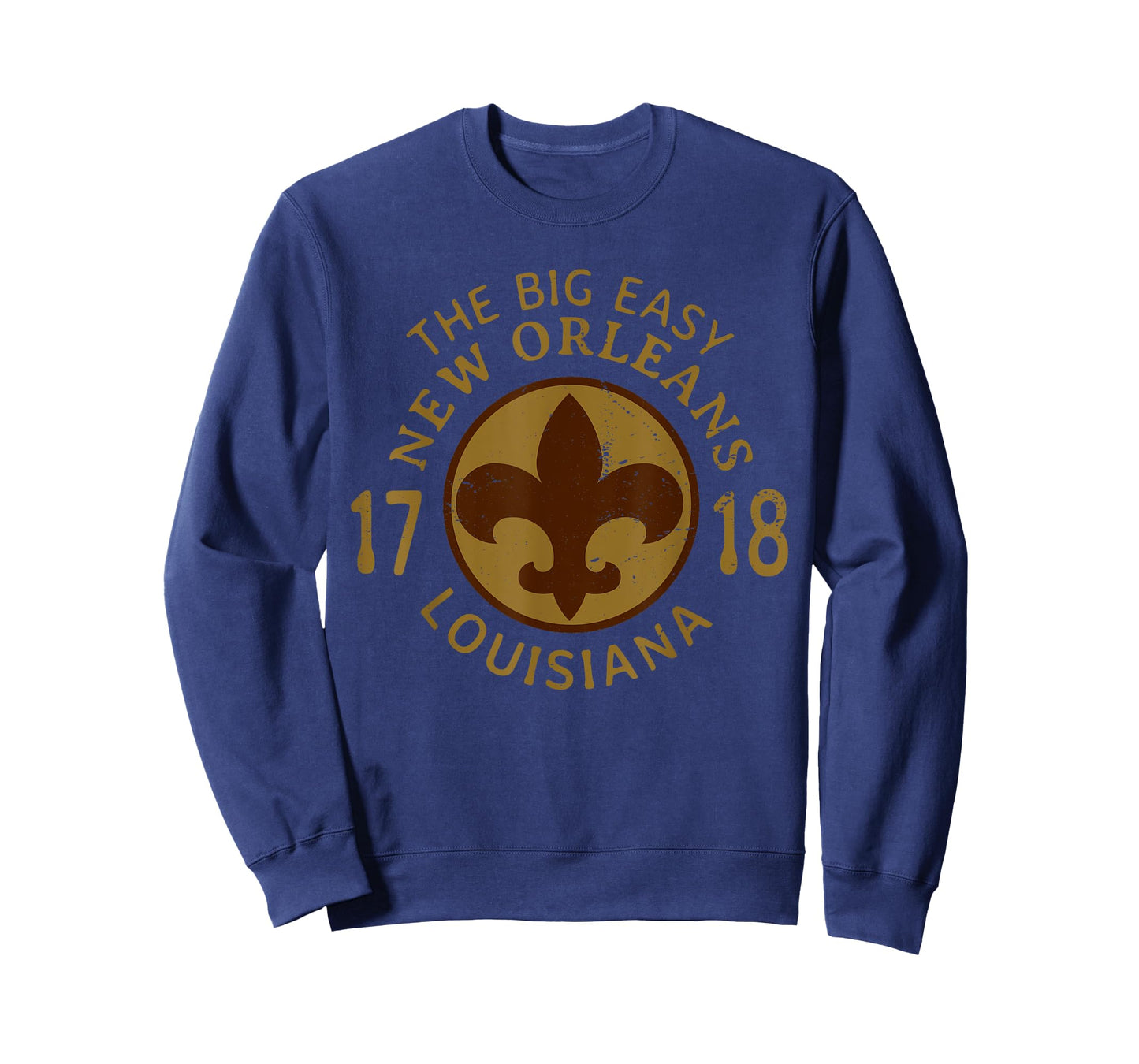 New Orleans Louisiana The Big Easy Fleur De Lis Souvenir T-Shirt