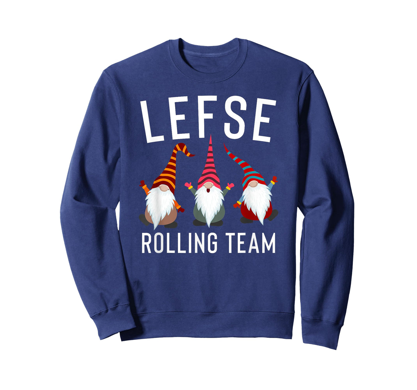 Lefse Making Rolling Team Gnome Xmas Gift T-Shirt