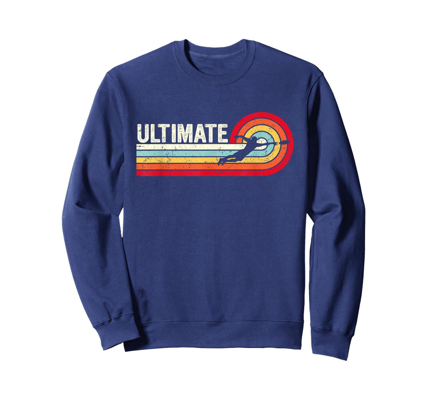 Retro Vintage Ultimate Frisbee Flying Disc Frisbee Players T-Shirt