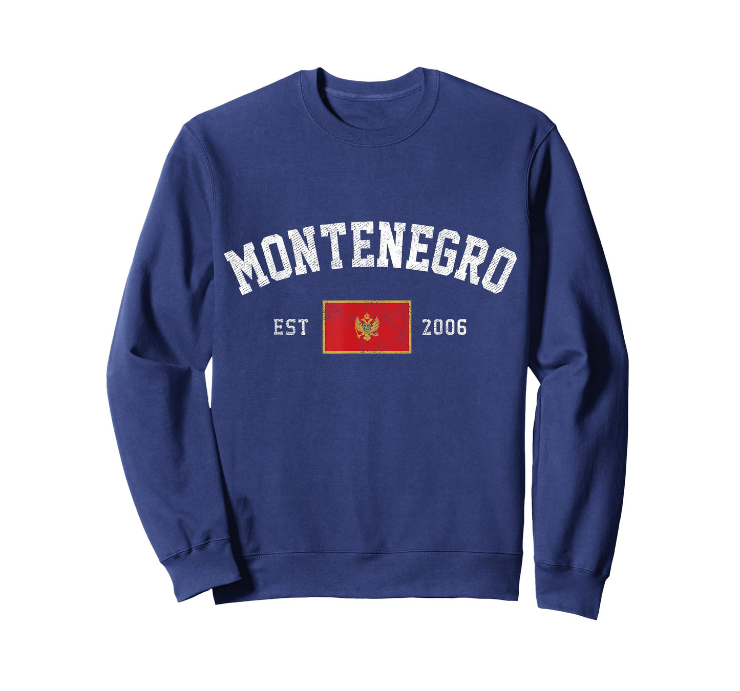 Montenegro Est. 2006 Montenegrin Flag Independence Day T-Shirt