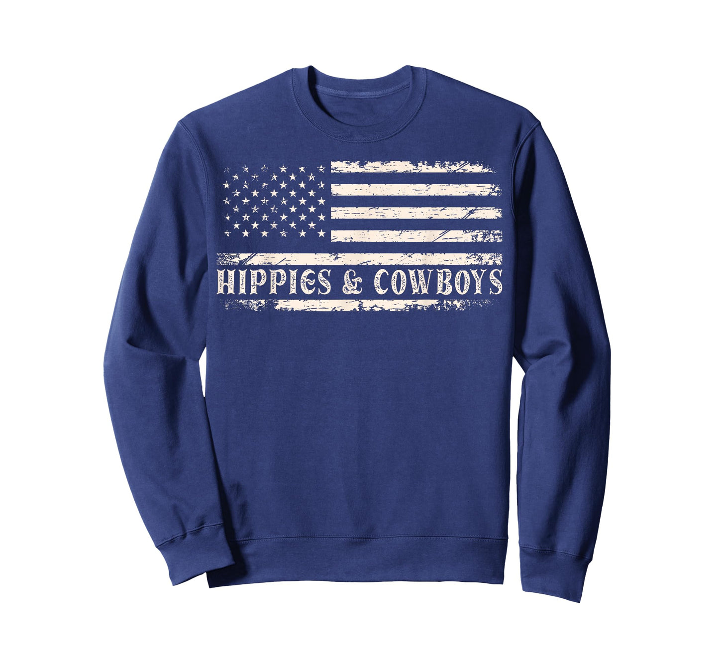 Raisin Hell With The Hippies And Cowboys Country T-Shirt