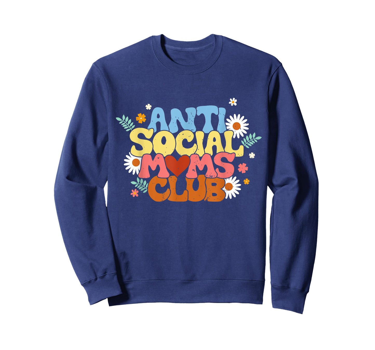Anti Social Moms Club T-Shirt - Antisocial Mom Club T-Shirt
