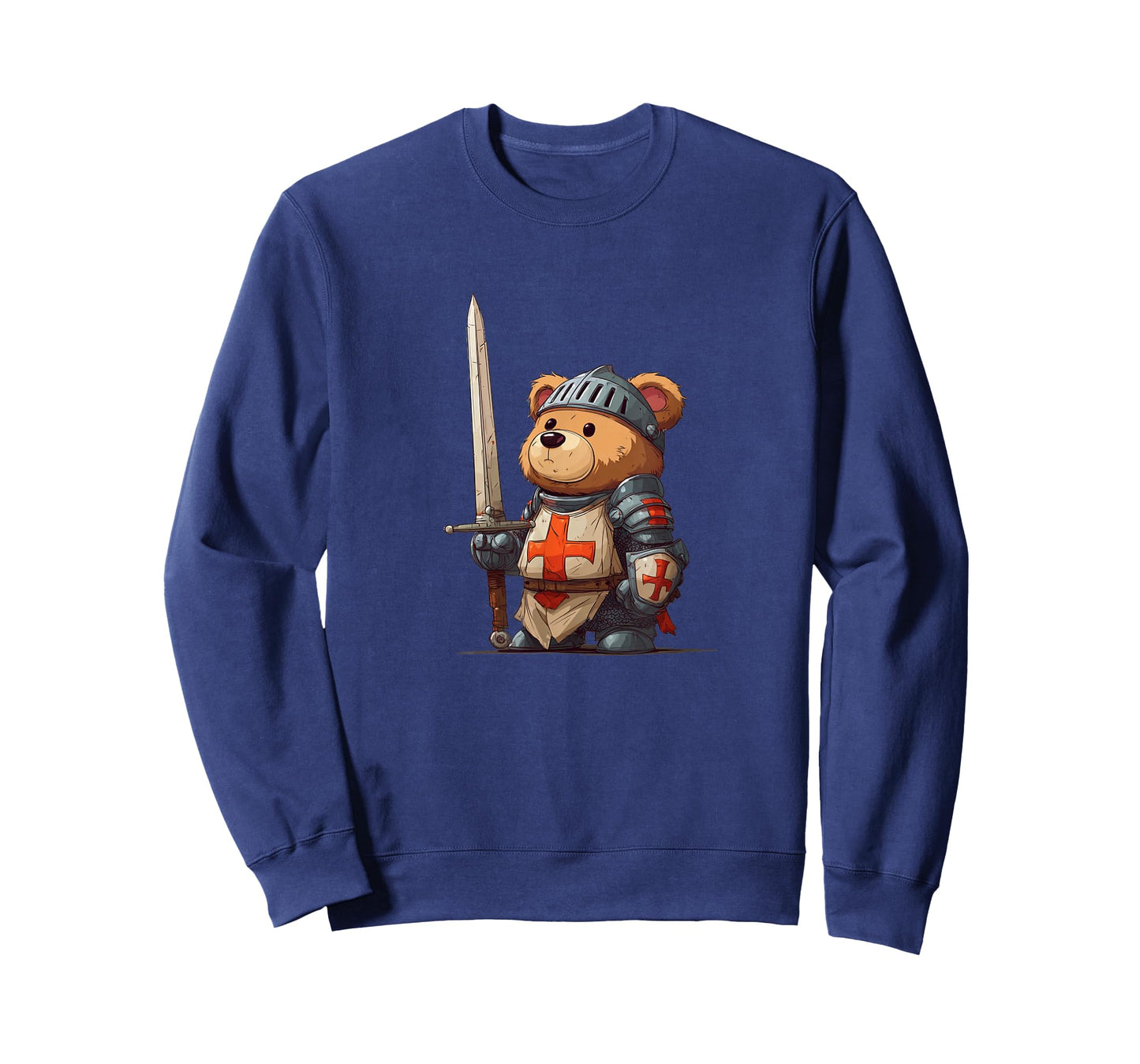 Nice Knight Teddy Bear Look for Swords and Armor Lovers T-Shirt