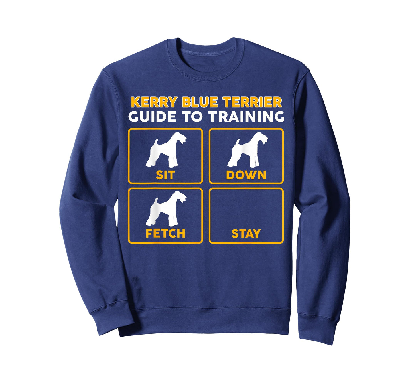 Kerry Blue Terrier T-Shirt | Funny Guide To Training T-Shirt