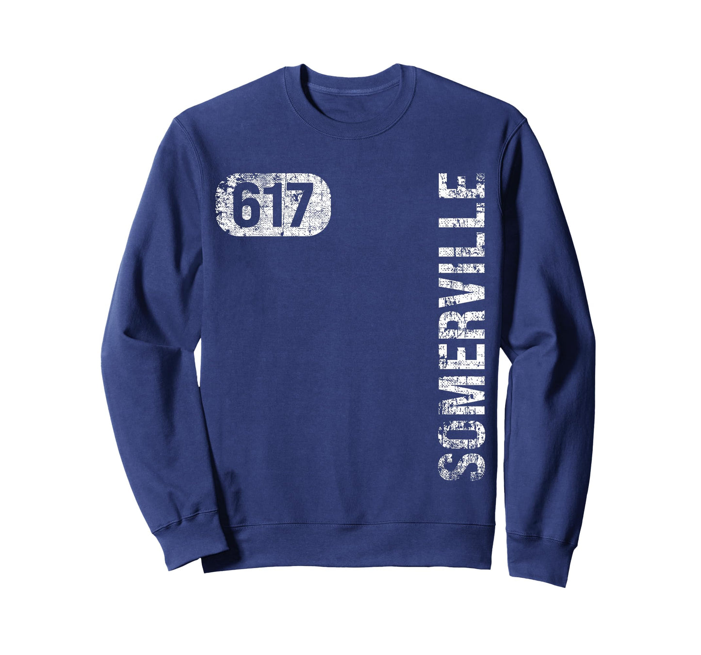 Somerville Massachusetts 617 Area Code Vintage Retro T-Shirt