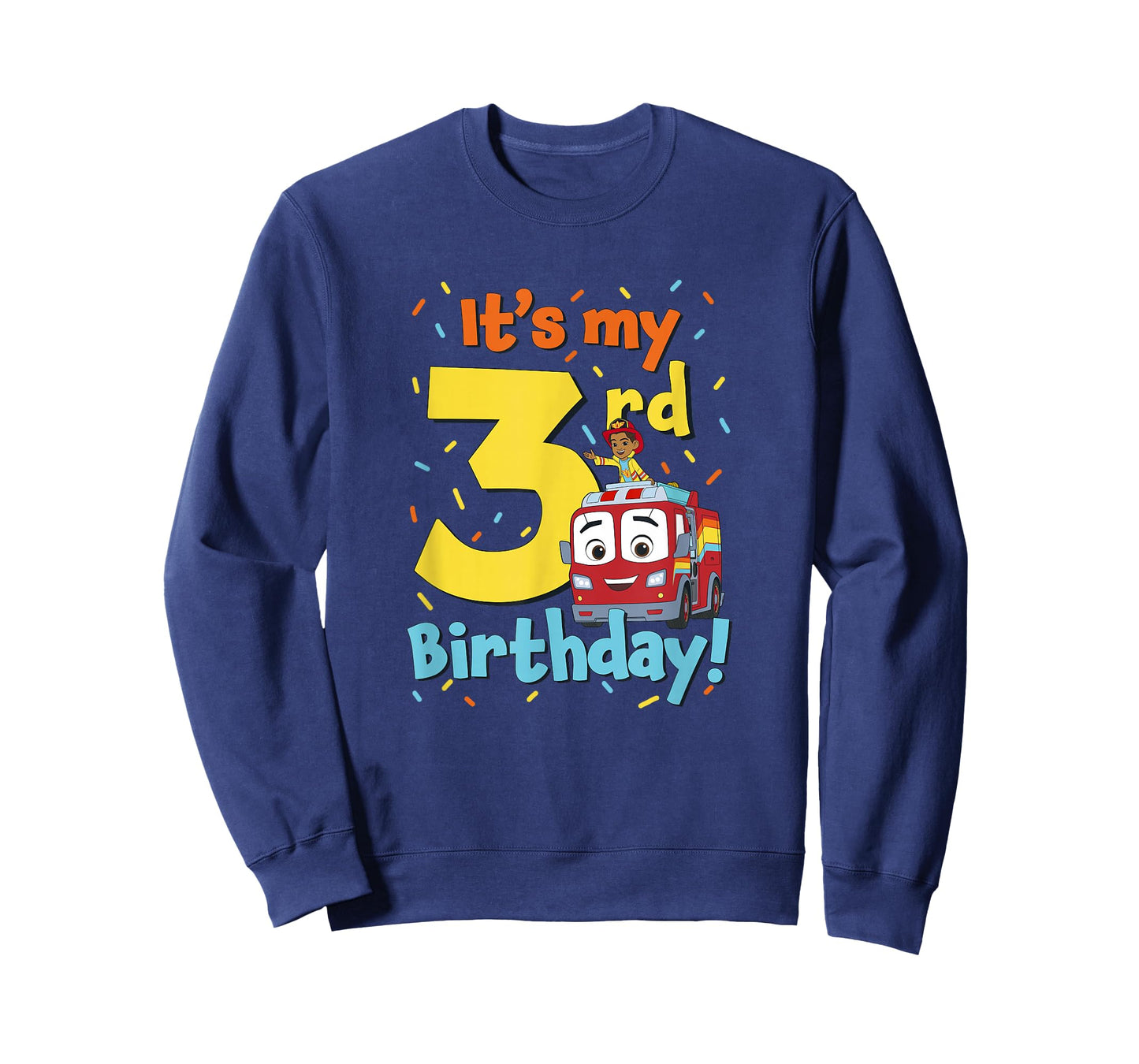 Disney Firebuds It's My 3rd Birthday! Flash & Bo Celebration T-Shirt