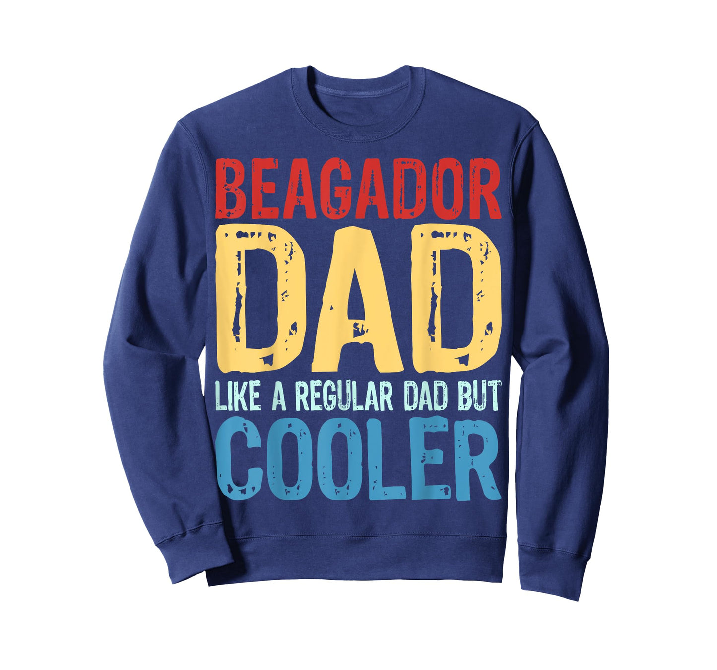 Mens Beagador Dad - Like a Regular Dad but Cooler T-Shirt