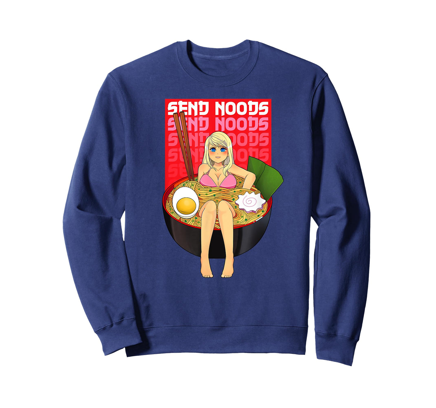 Spicy Ramen Bowl Lewd Noodle Send Noods Kawaii Ecchi Hentai T-Shirt