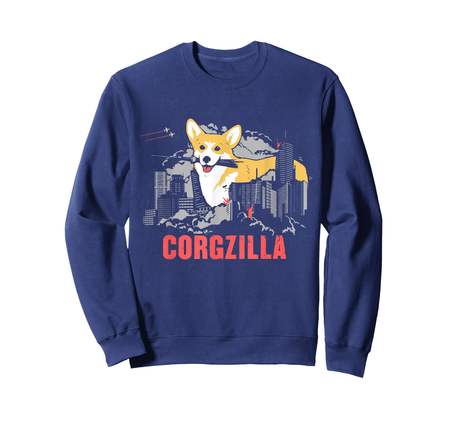 "Corgzilla" Funny Dog Corgi Lover T-shirt T-Shirt