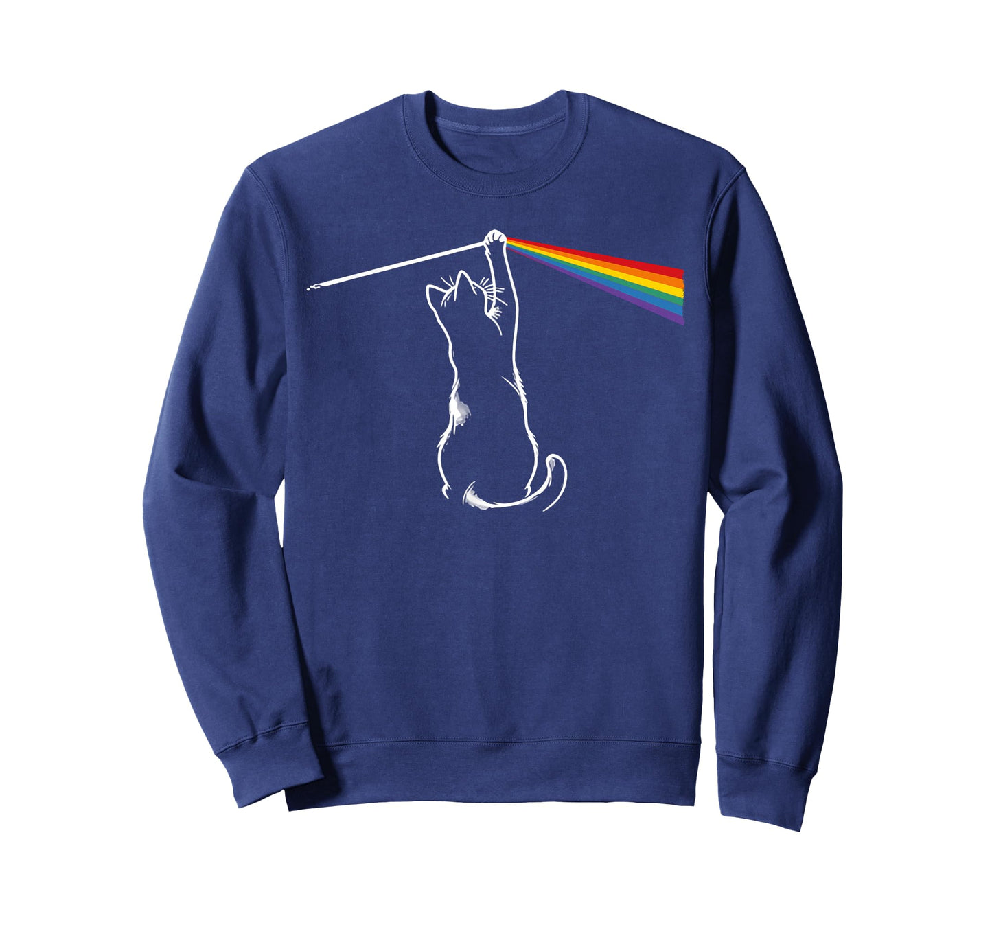 Cat Rock Music Funny Cat Colors T-Shirt