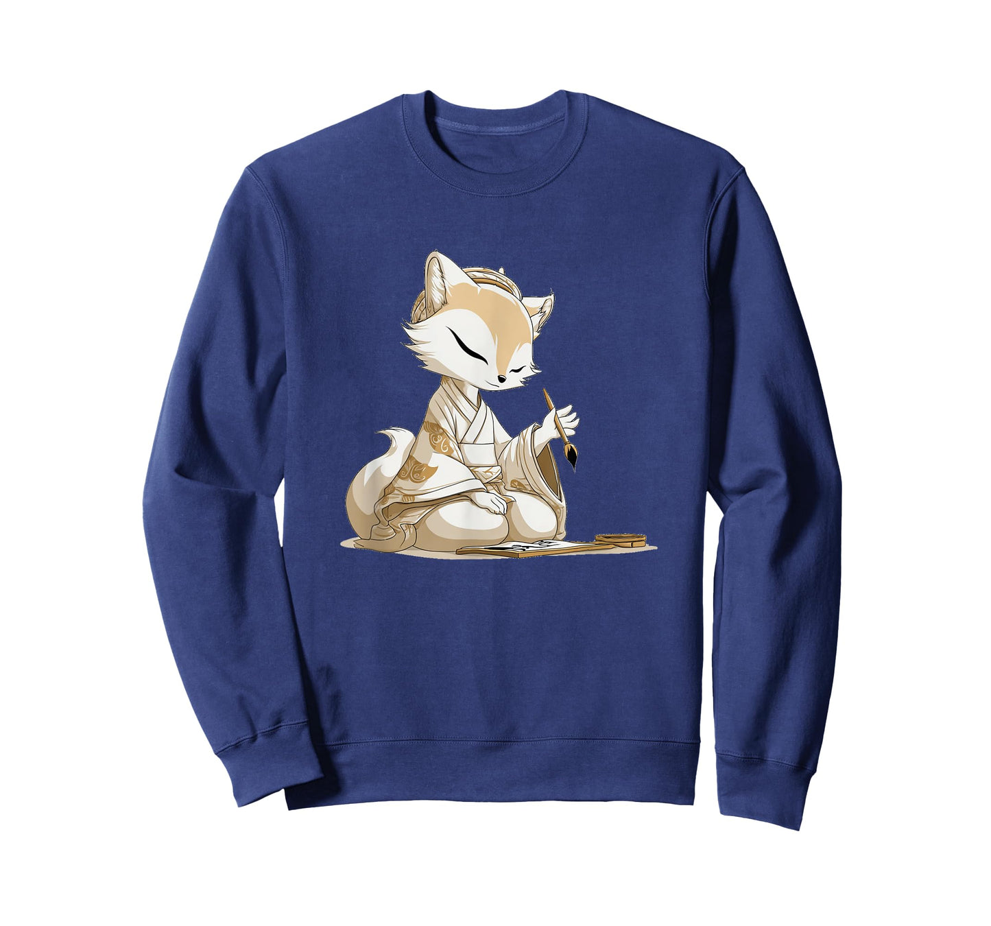 Nice Japan Kitsune Costume for Calligraphy Lovers T-Shirt