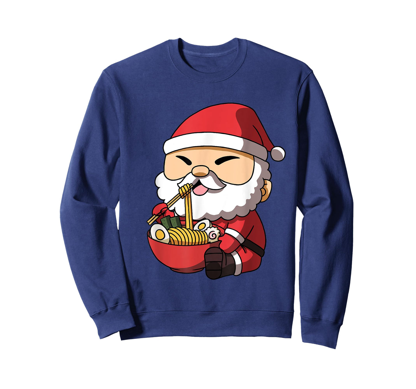 Kawaii Anime Christmas Santa Claus Japanese Ramen T-Shirt