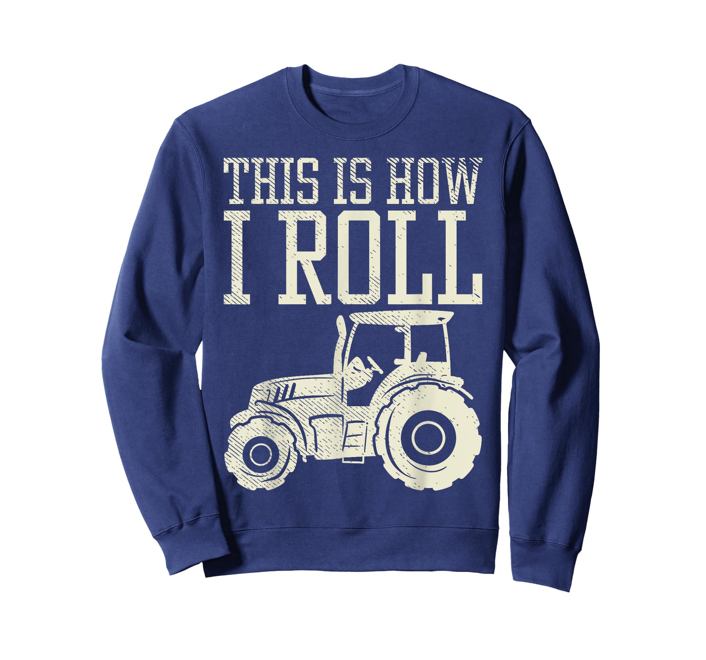 This Is How I Roll Tractor Farm Truck Farming Farmer Gift T-Shirt