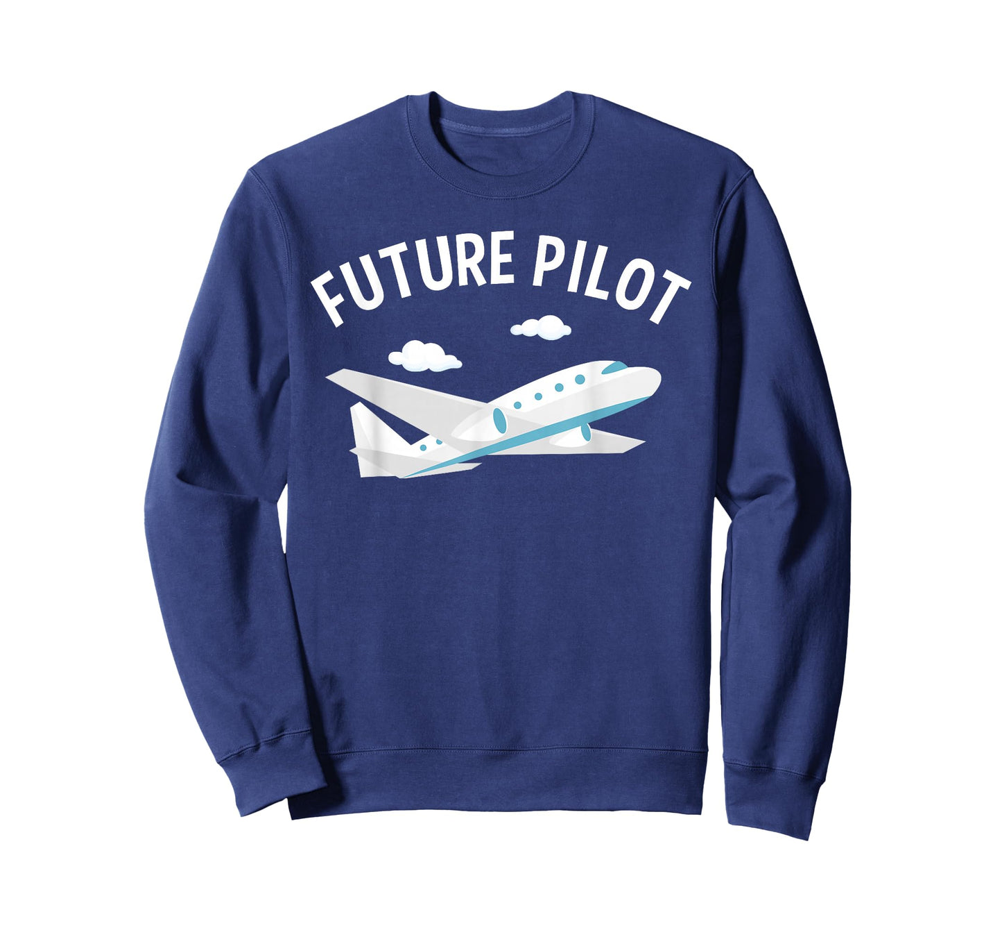 Funny Future Pilot Design For Kids Men Women Airplane Lovers T-Shirt