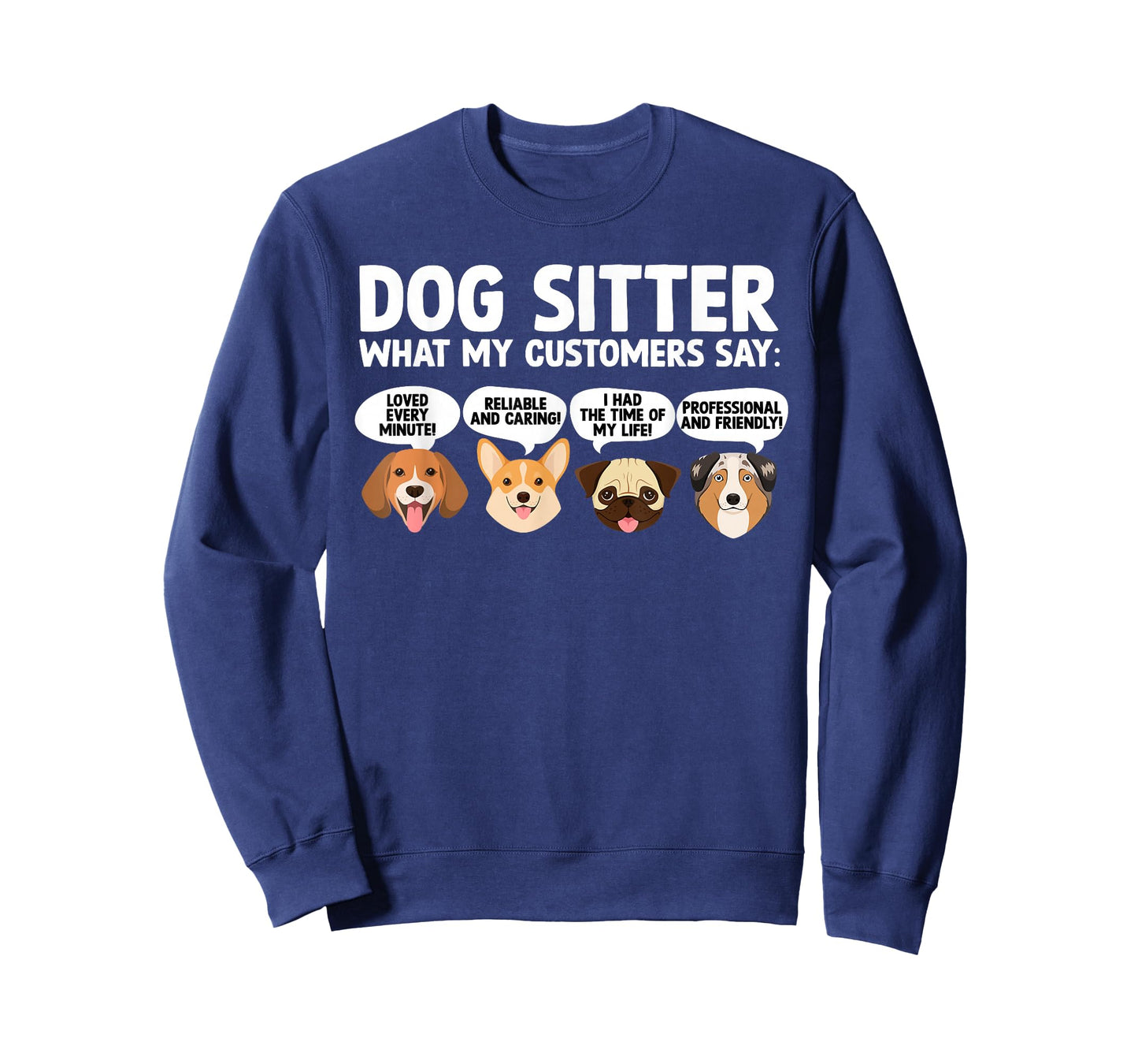 Funny Dog Sitter Design for Men Women Pet Sitting Dog Sitter T-Shirt