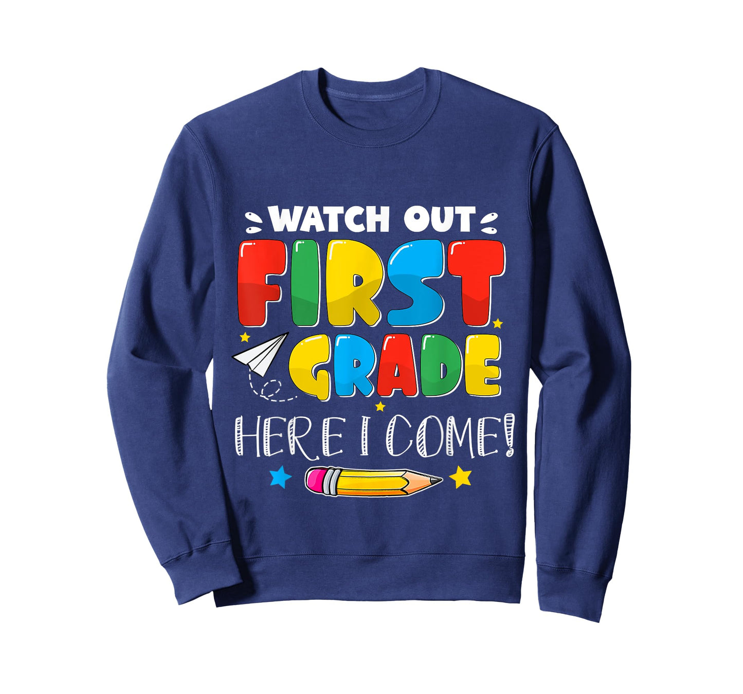 Back To School Watch Out First Grade For Boy, Girl Funny T-Shirt