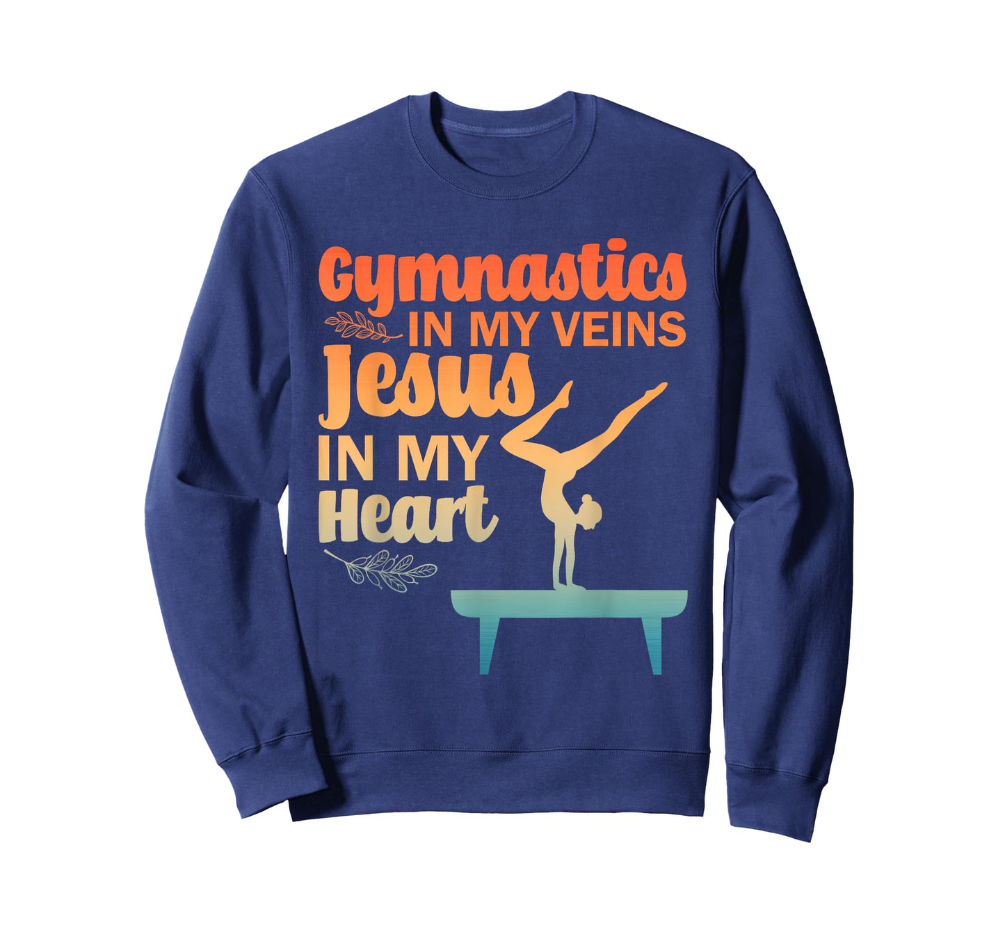 Funny Gymnastics Design For Men Women Gymnast Jesus Lovers T-Shirt