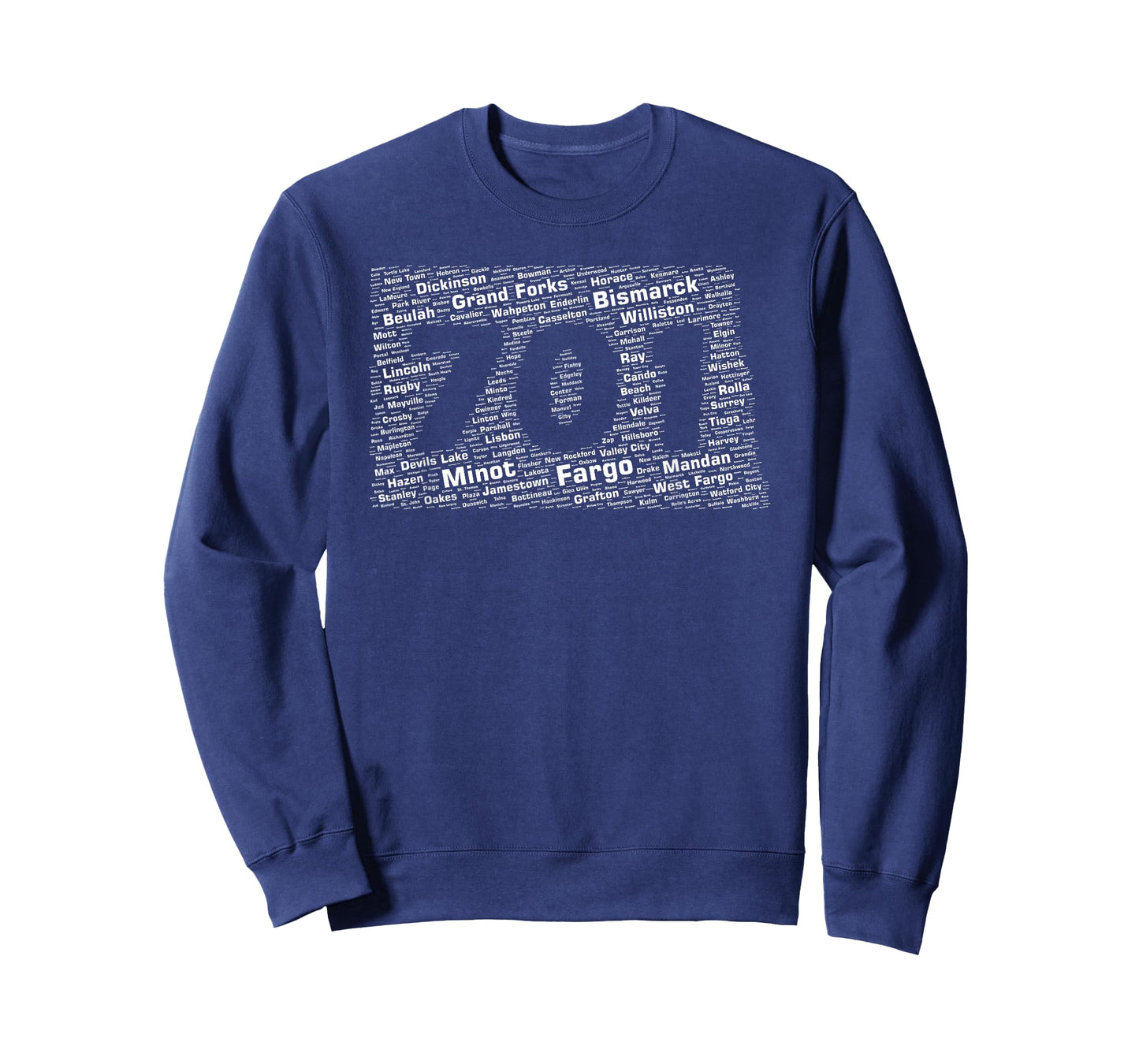 North Dakota State: 701 Area Code T-Shirt