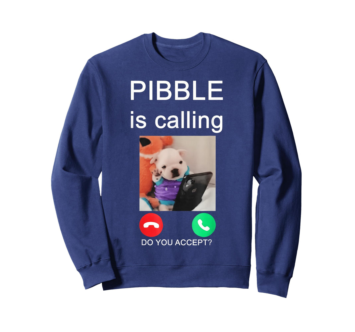 Pibble is Calling Funny Meme for Meme Fans Dog Lovers T-Shirt