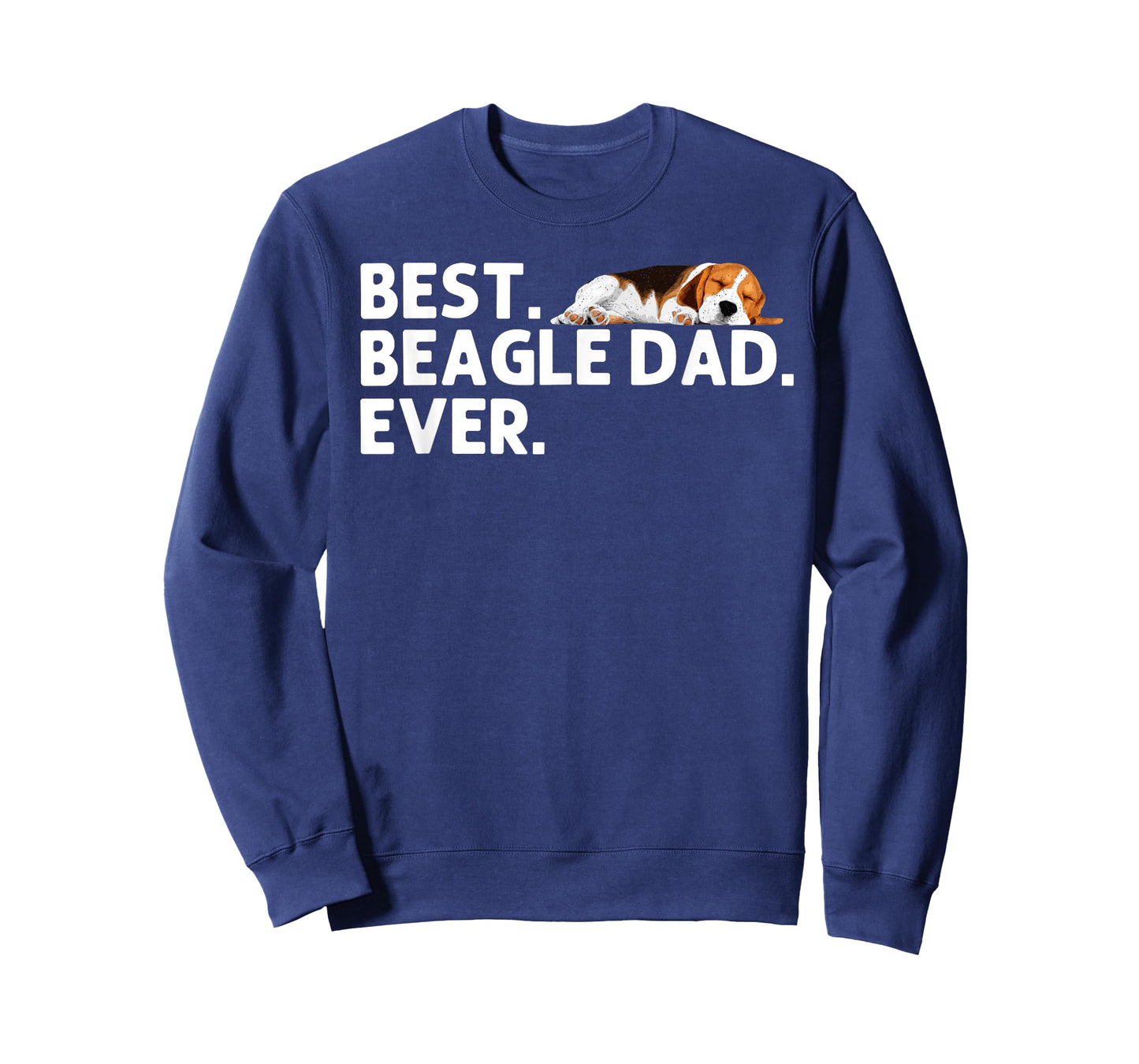 Best Beagle Dad Art for Men Father Beagle Dog Beagle Lover T-Shirt