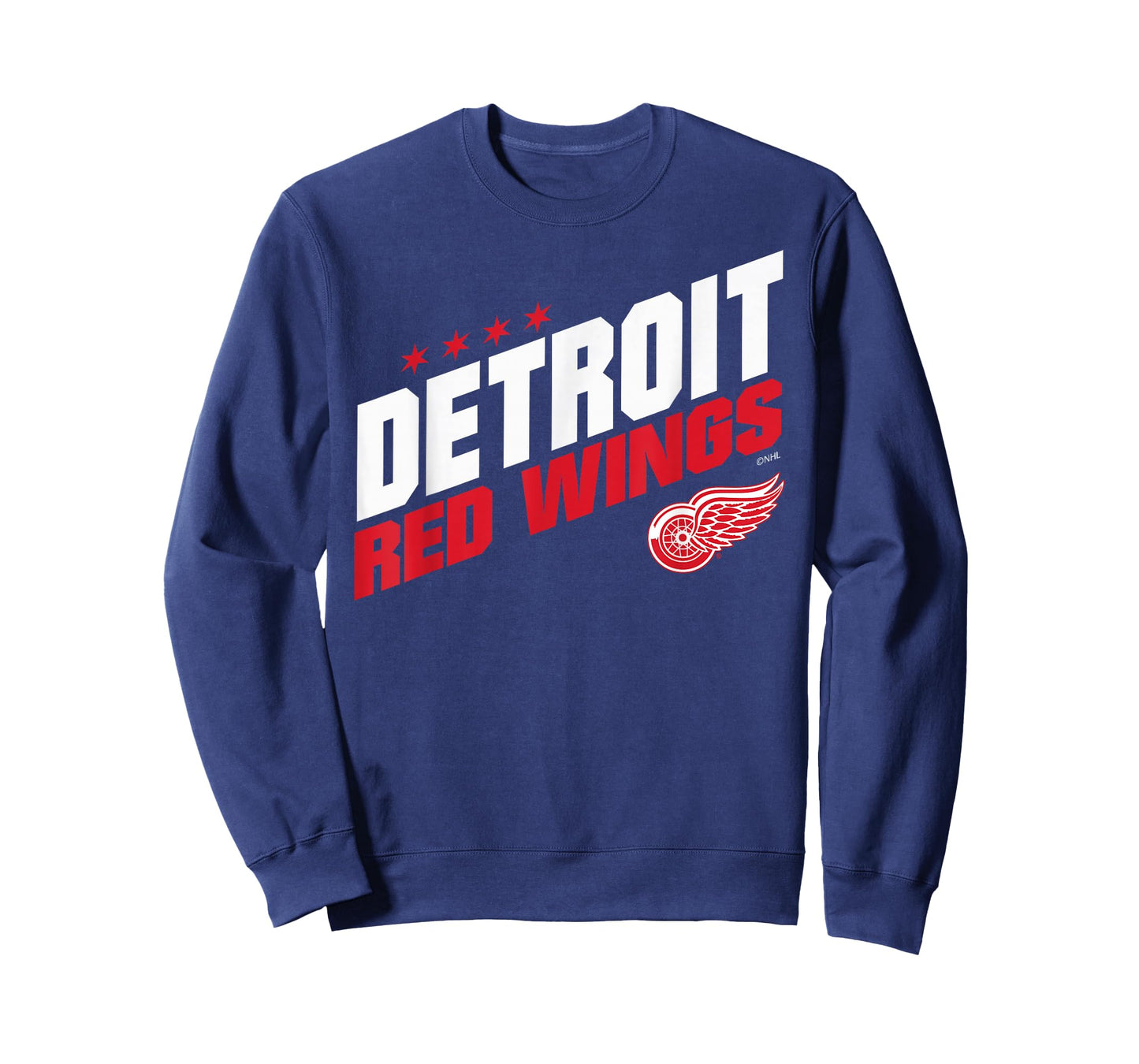 Detroit Red Wings Fuel Black Officially Licensed T-Shirt