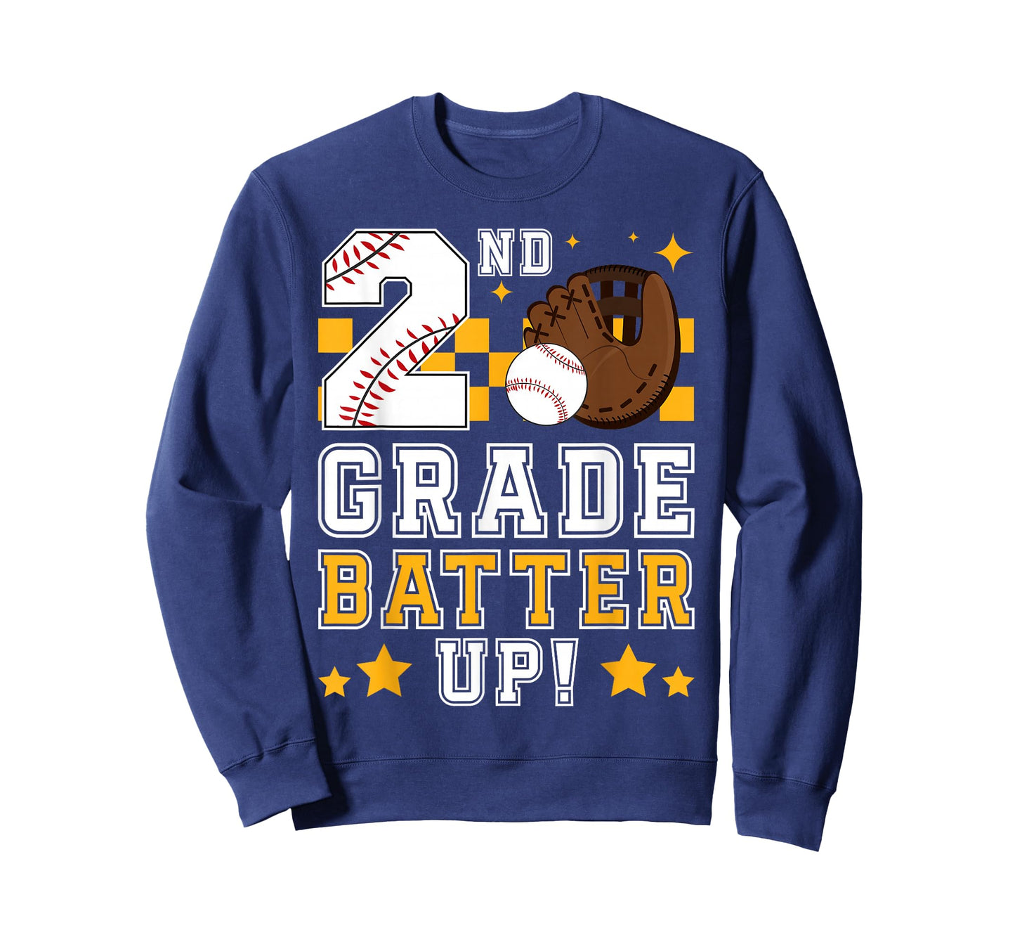 2nd Grade Batter Up Baseball First Day Back To School T-Shirt