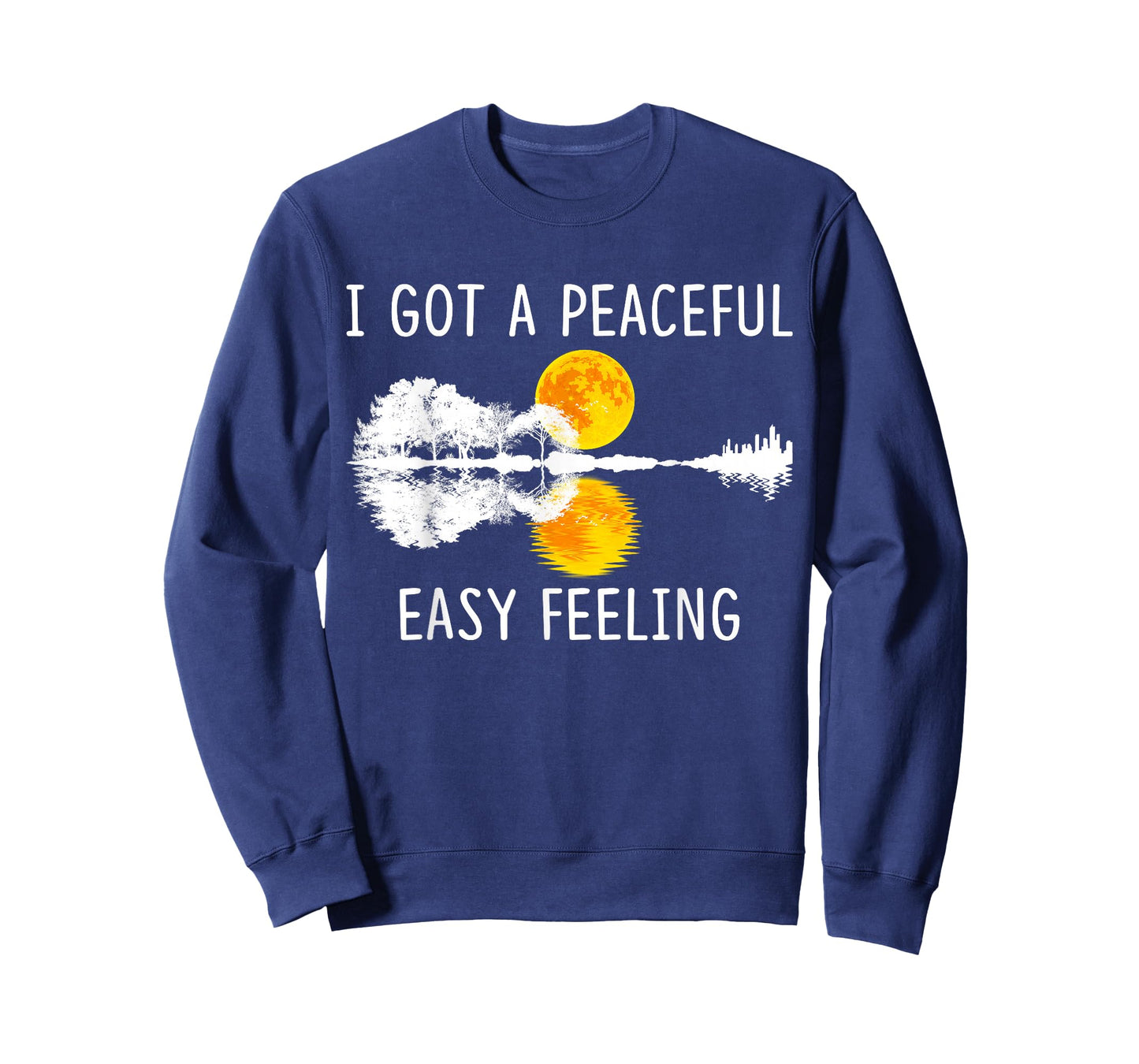 I Got An Easy Peaceful Feeling Tshirt Guitar Lake Shadow T-Shirt