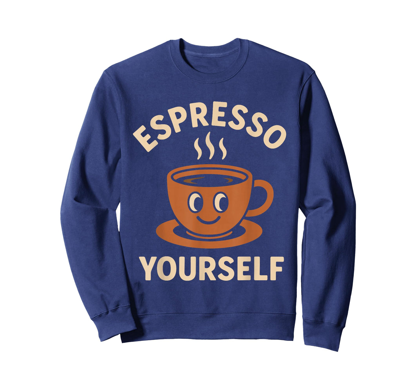 Espresso Yourself Funny Coffee Lovers Barista Latte Humor T-Shirt