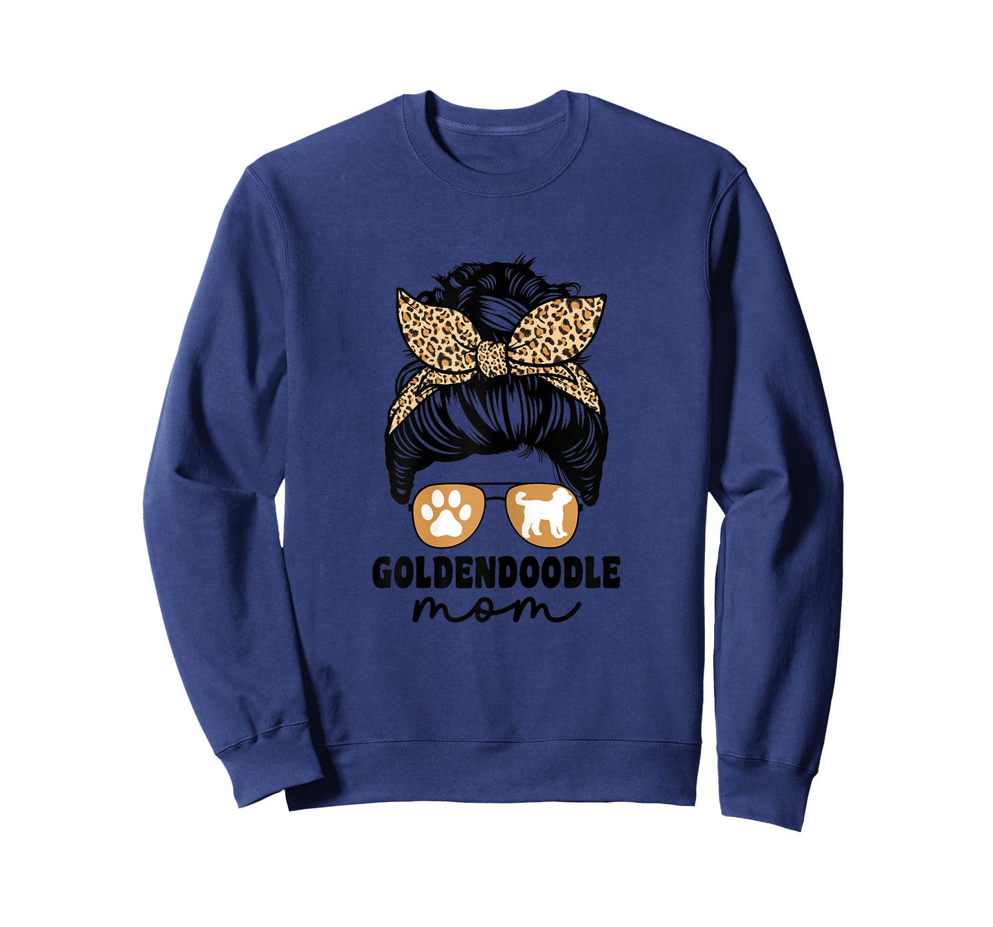 Cute Goldendoodle Mom For Women Ladies Doodle Dog Mom Funny T-Shirt