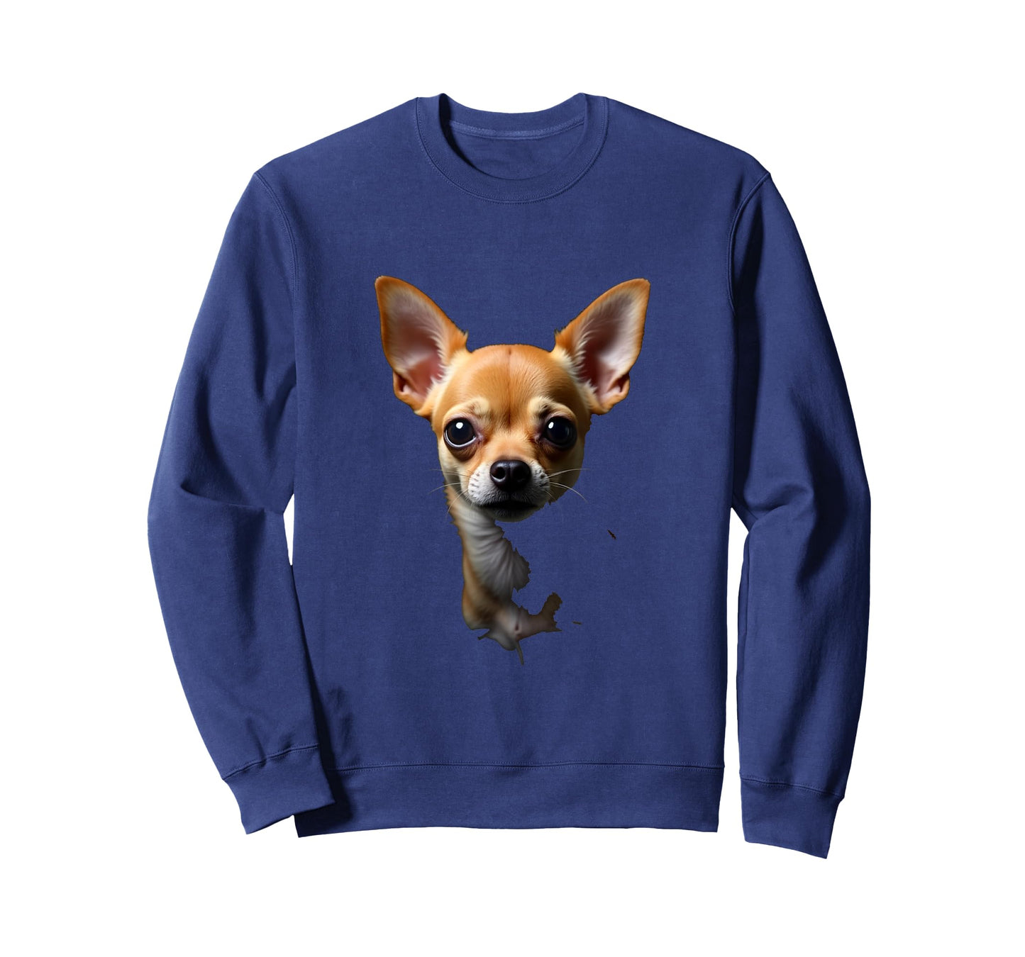 Black Chihuahua Dog Chihuahua Face T-Shirt