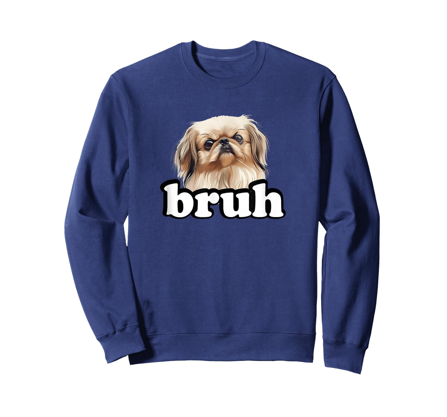 Mens Womens Cute Kids Bro Bruh Pekingese Dog Lover T-Shirt