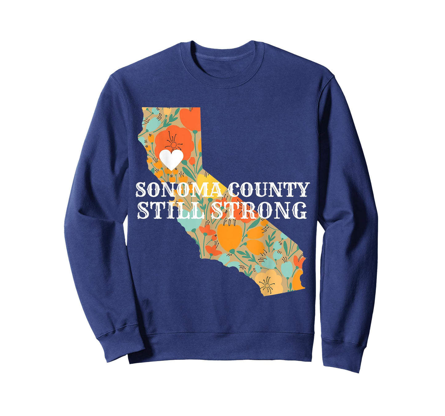 Sonoma County Still Strong Anniversary Fire T-Shirt