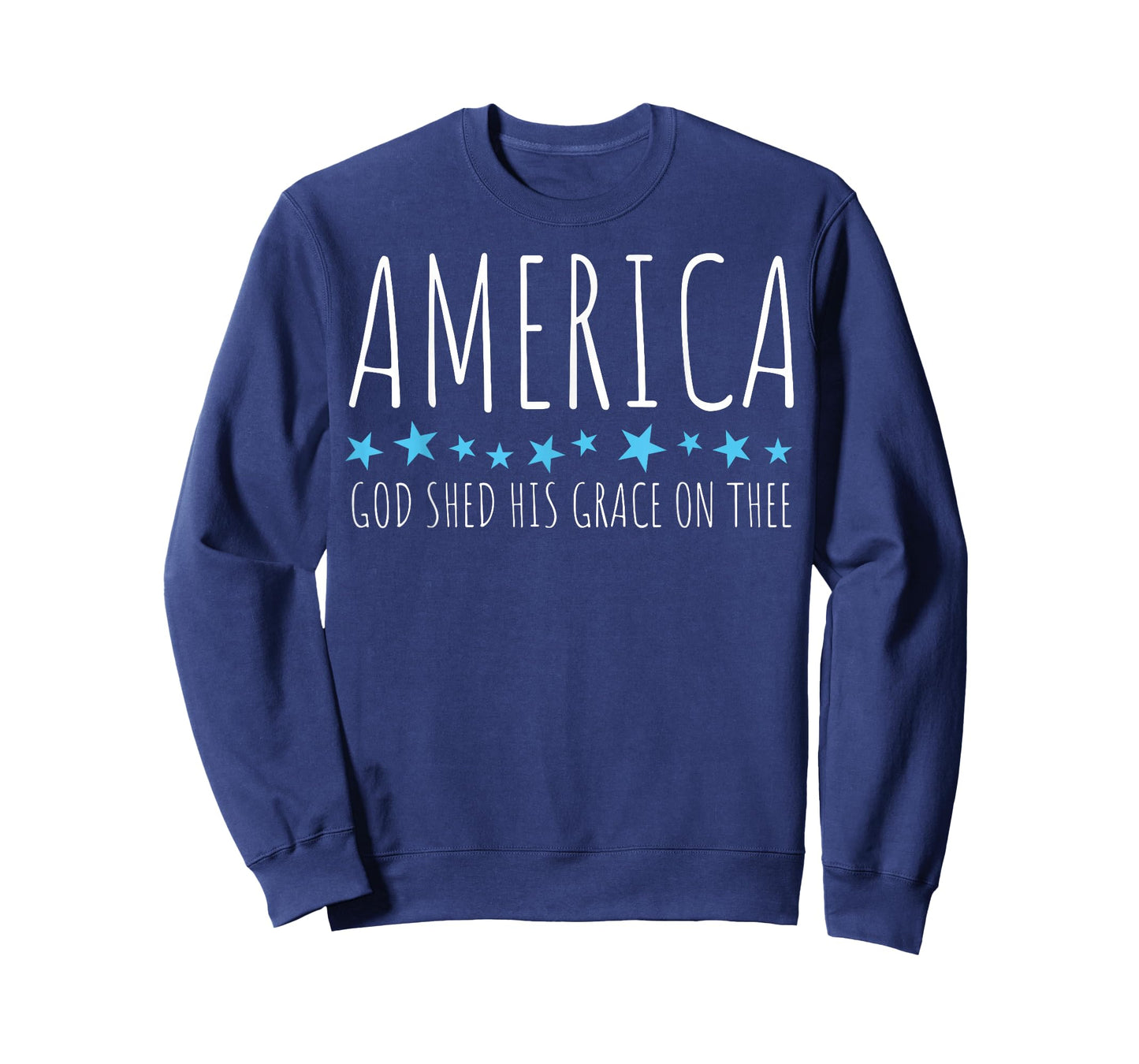 America God Shed His Grace On Thee T-Shirt