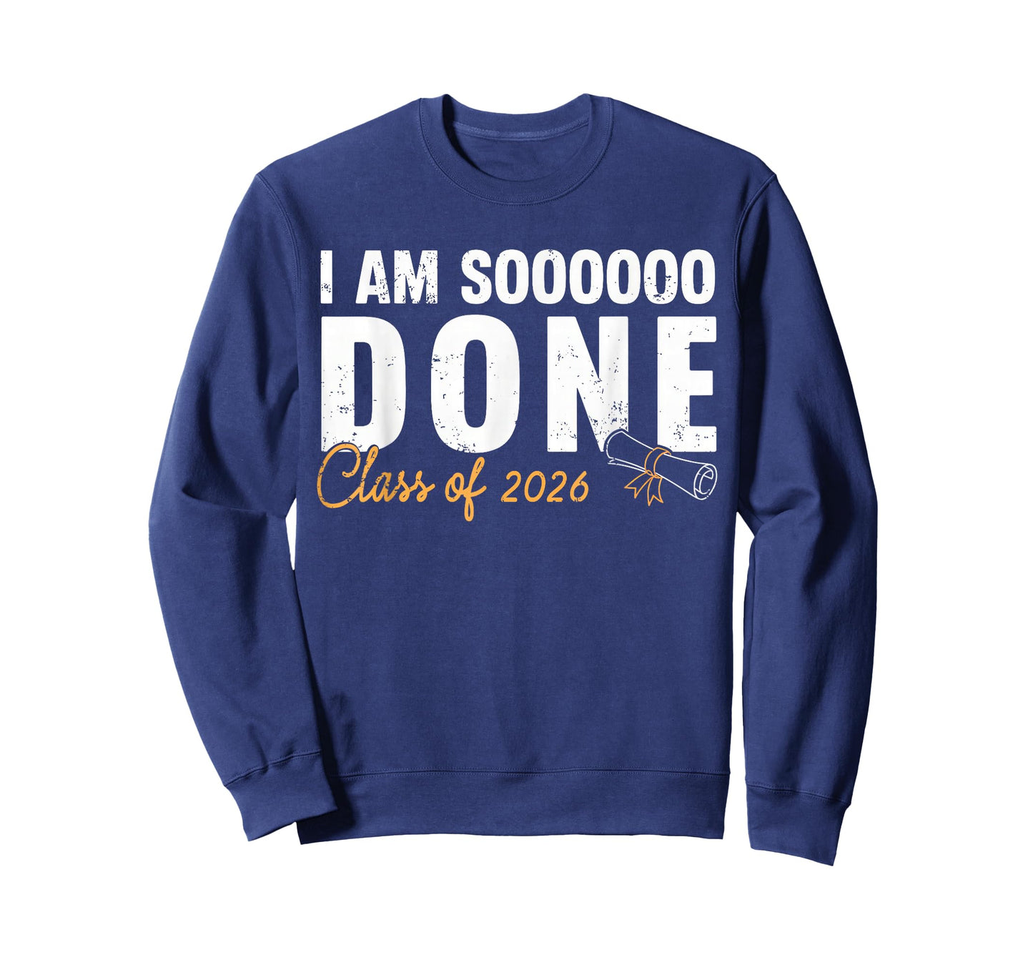 I'm Sooo Done Class of 2026 Senior Graduation Grad Party T-Shirt